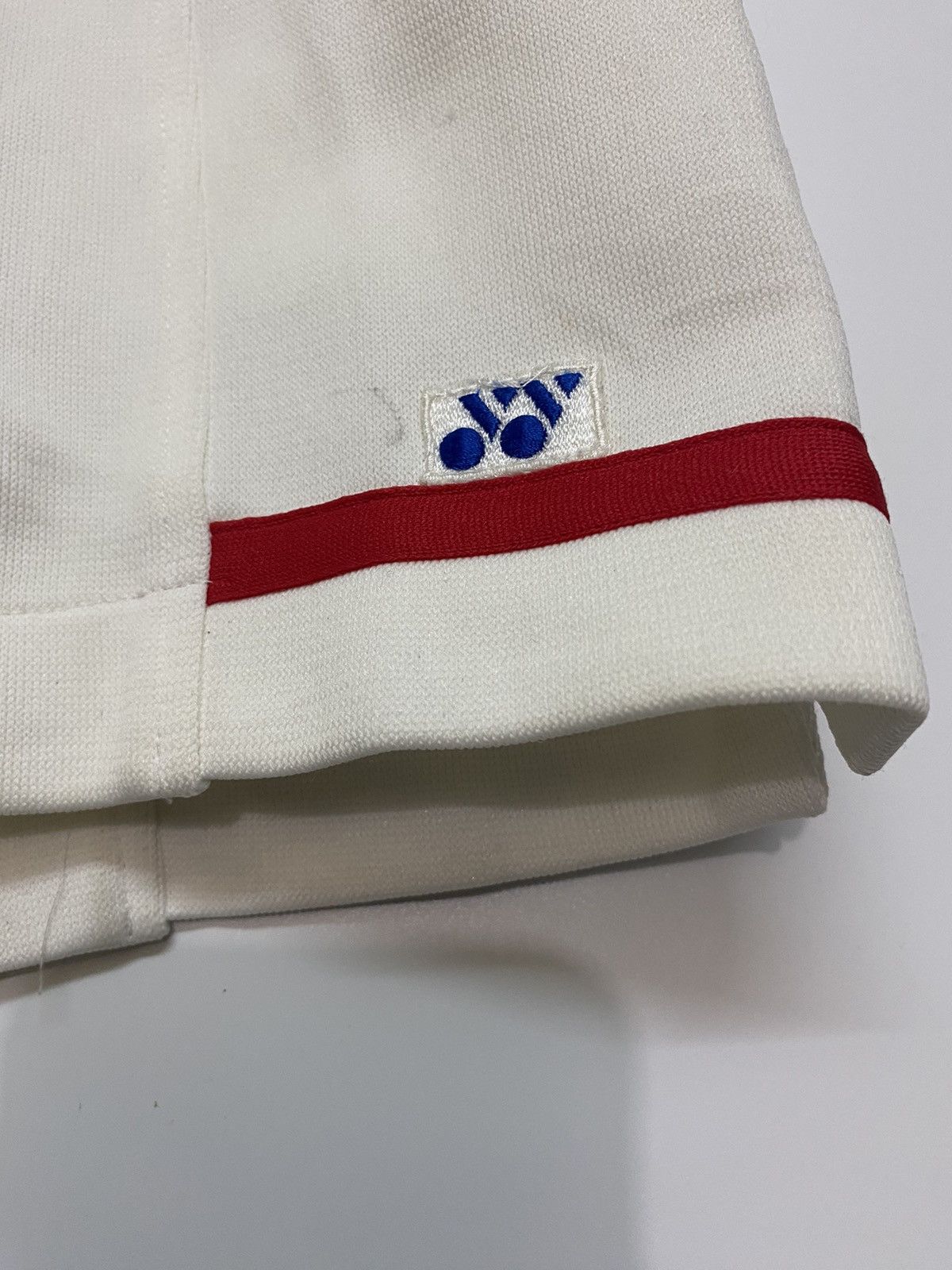 Japanese Brand × Vintage VINTAGE Yonex Tennis Shorts White Wimbledon Sports Japan Size 24" / US 00 / IT 34 - 7 Thumbnail