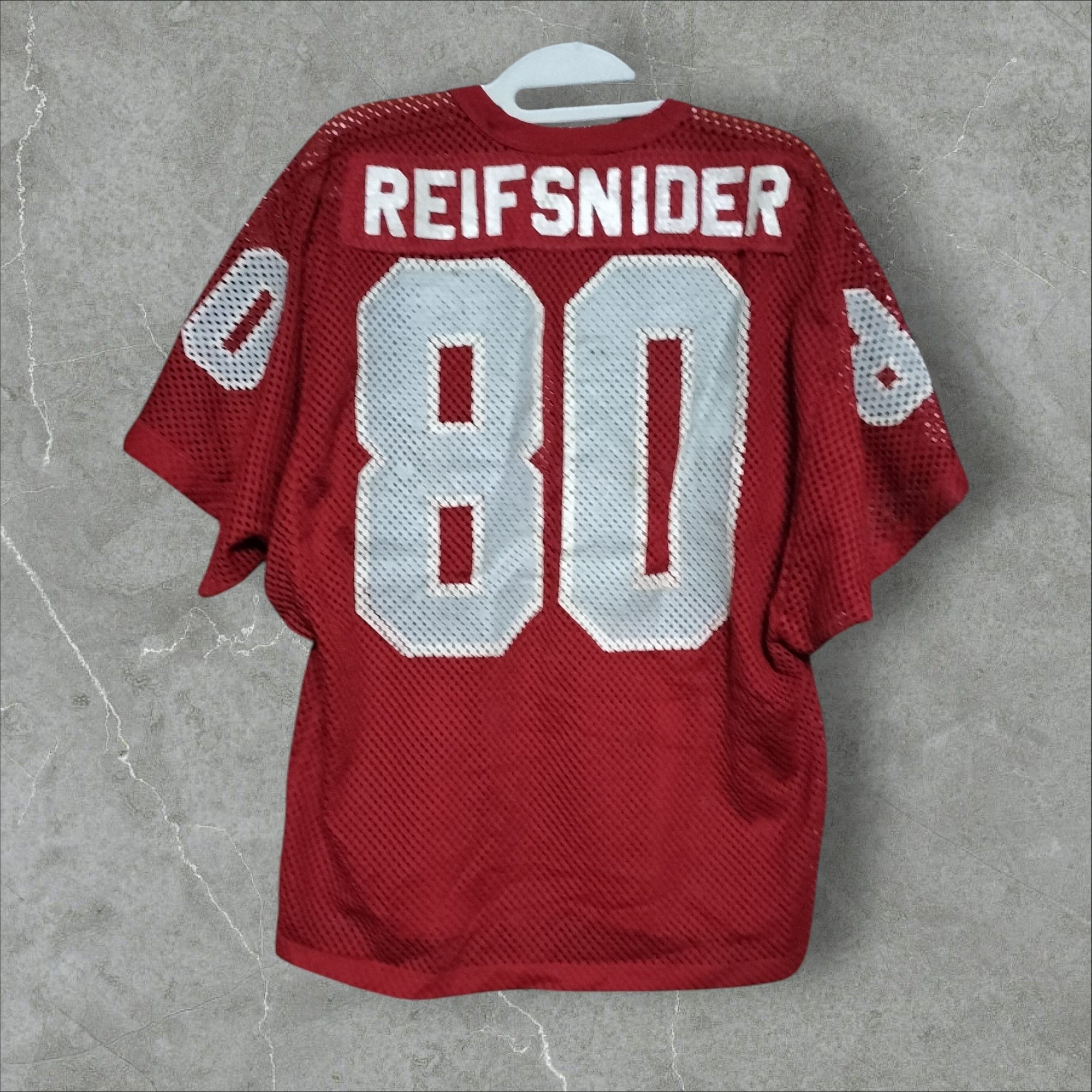 Vintage 80s American Football Jersey Net Shirts by Russel 70s Size US M / EU 48-50 / 2 - 1 Thumbnail