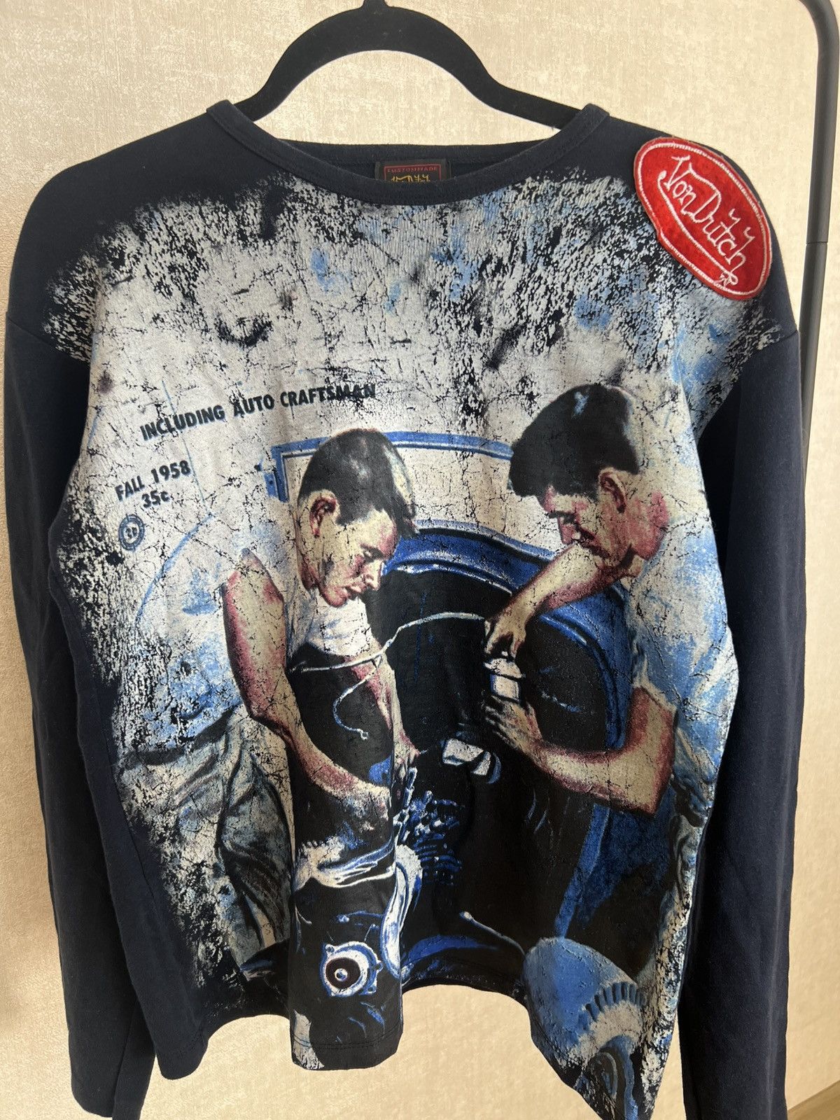Vintage × Von Dutch Von Dutch Kustommade Rare Sweatshirt Size US L / EU 52-54 / 3 - 2 Thumbnail