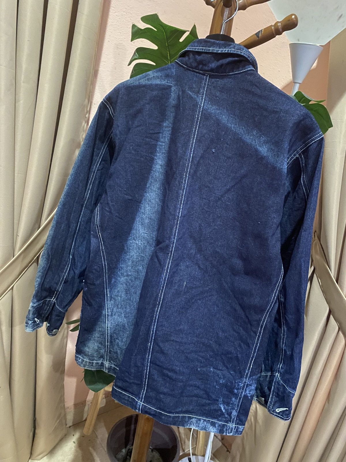 Japanese Brand Vintage PAIRSHINE Japan Denim Chore Jacket Workwear Style Size US M / EU 48-50 / 2 - 9 Thumbnail