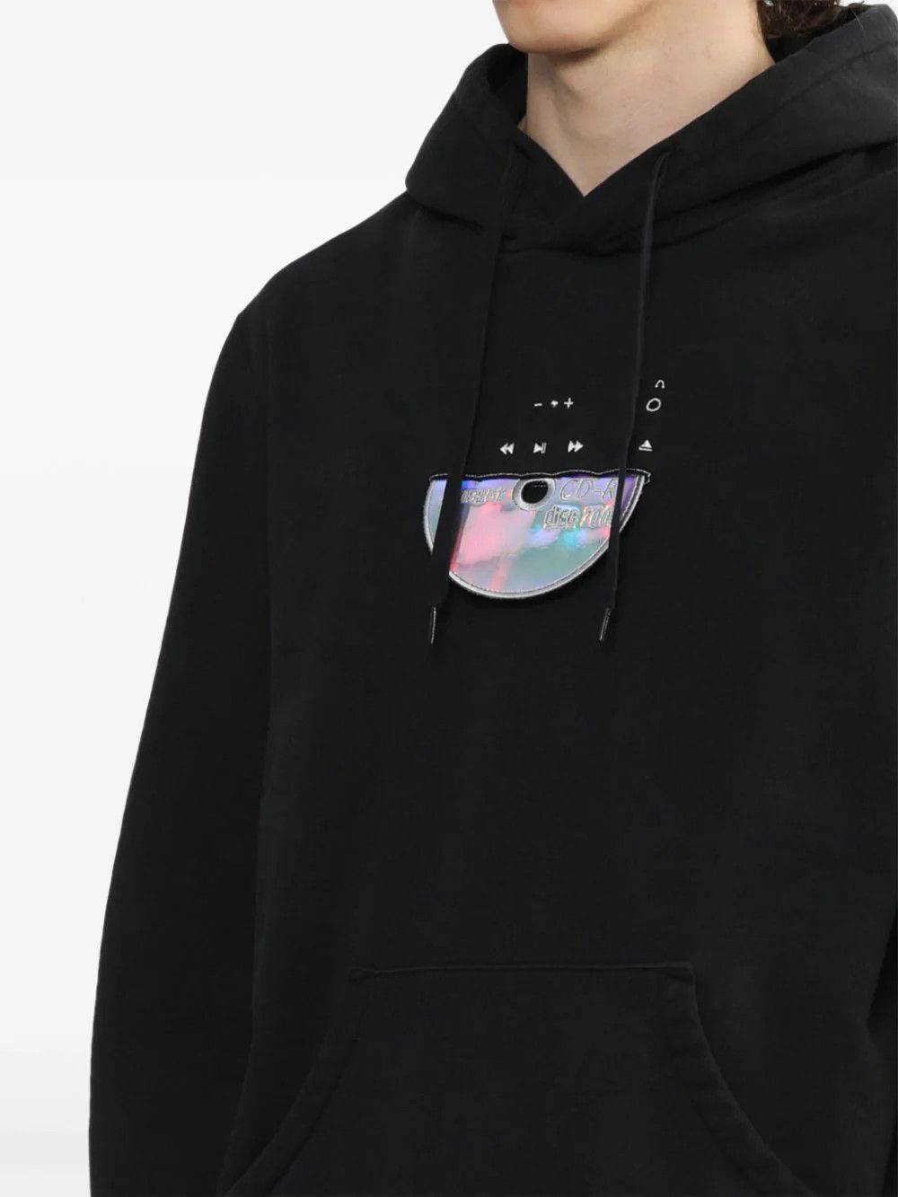 Doublet o1mris0824 Embroidery Hoodie in Black Size US S / EU 44-46 / 1 - 9 Thumbnail