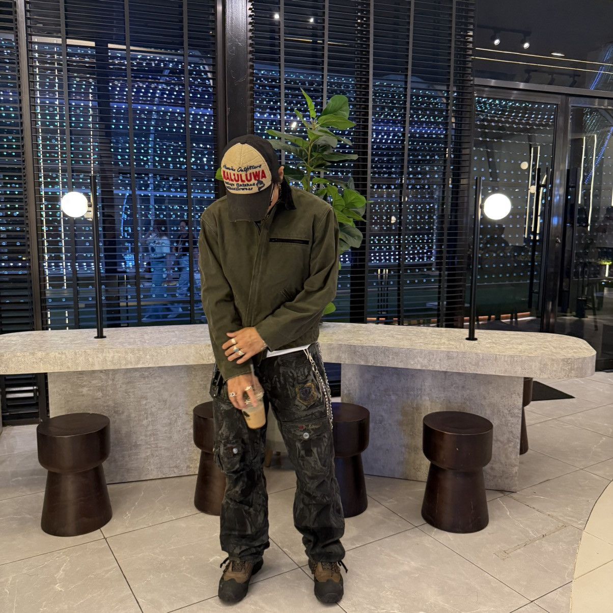 Other × Vintage vintage japanese brand save stars camouflage cargo pants Size US 32 / EU 48 - 15 Thumbnail