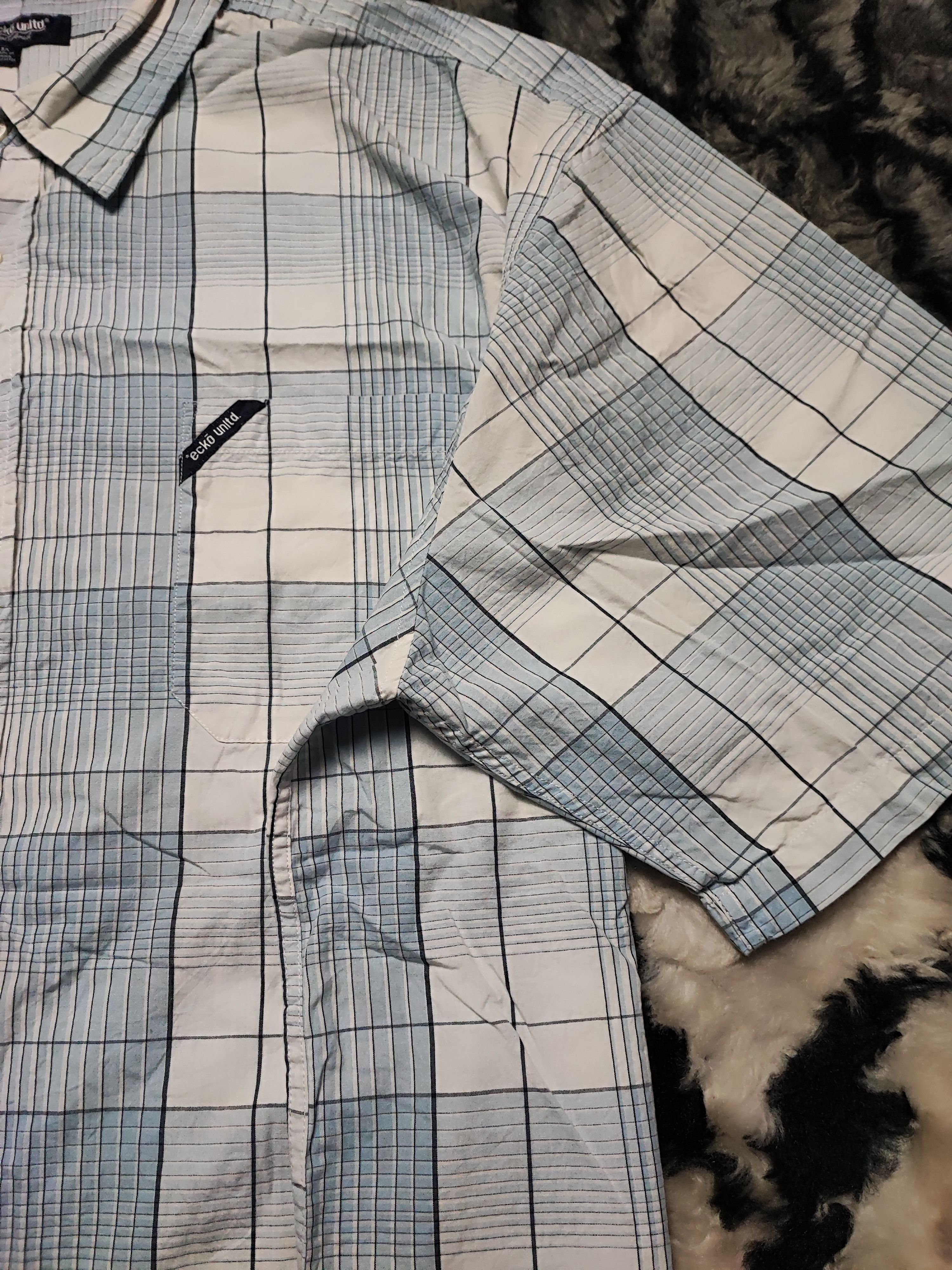 Ecko Unltd. Oversize Shirt Baggy Boxy Checked by Ecko Unltd Size US XXL / EU 58 / 5 - 9 Thumbnail