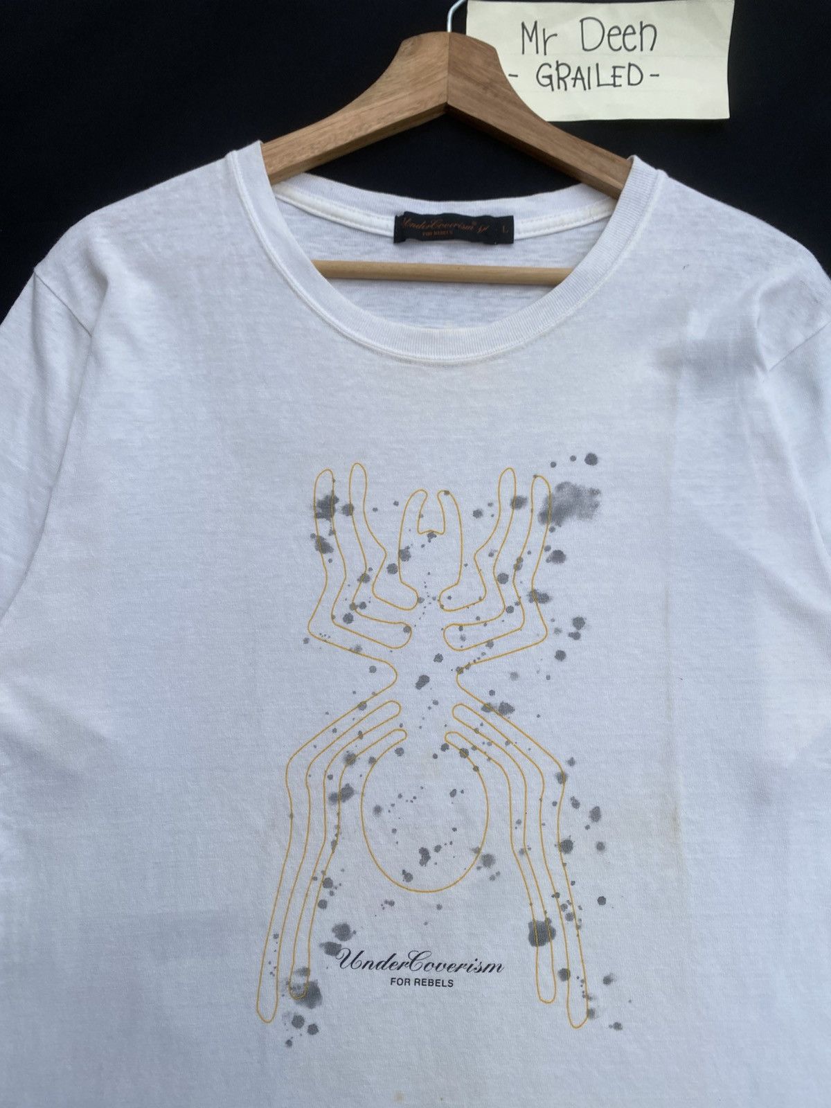 Fragment Design × Undercover RARE!! Undercoverism X Fragment Designt Mens Tee Size US L / EU 52-54 / 3 - 25 Thumbnail