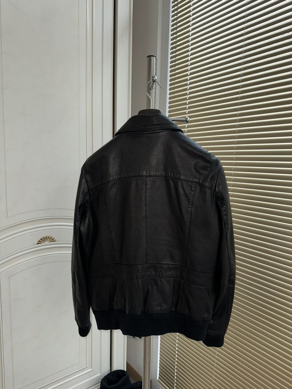 IKKS IKKS Leather Jacket Size US XL / EU 56 / 4 - 3 Thumbnail