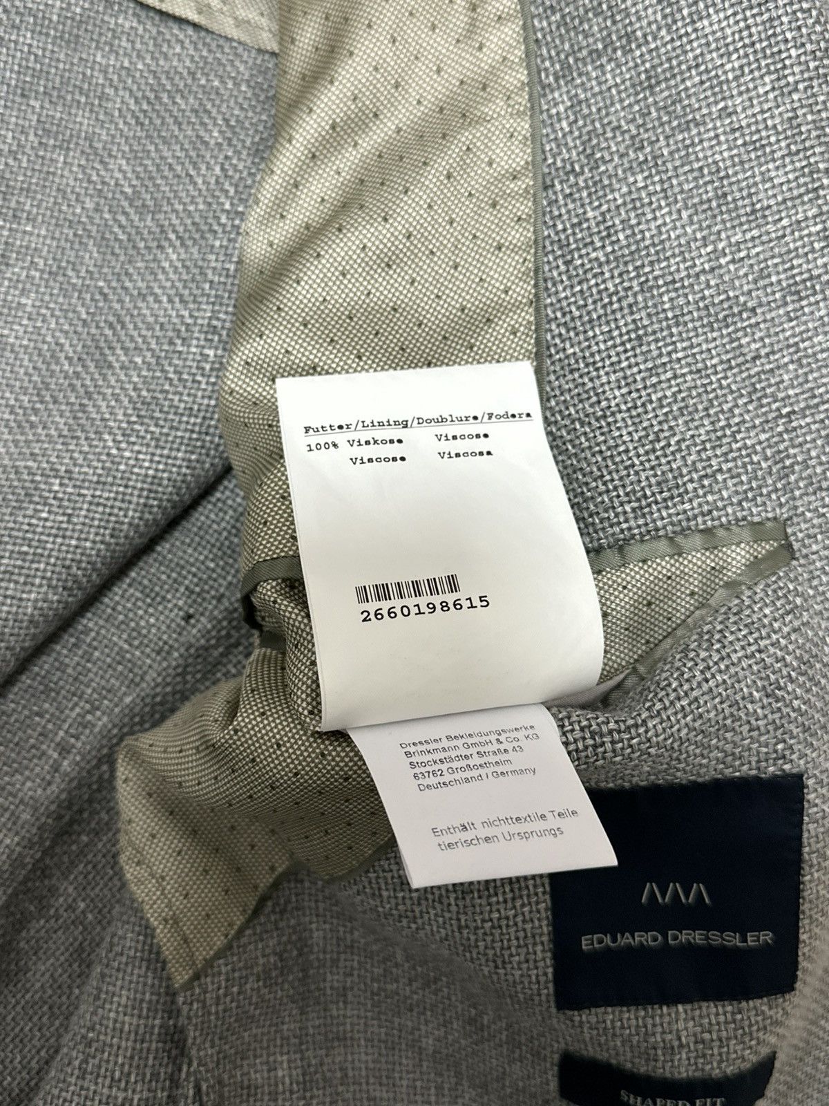Other Eduard Dressler Shaped Fit Men’s Blazer Jacket Size L Size 46L - 11 Thumbnail