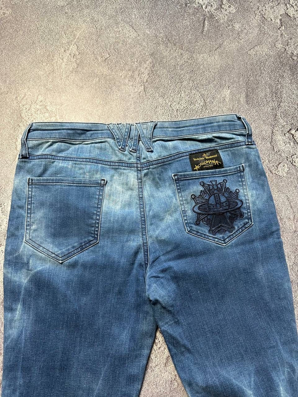 Vivienne Westwood 💥BIG LOGO VIVIENNE WESTWOOD SKINNY PANTS Size 30" / US 8 / IT 44 - 5 Thumbnail
