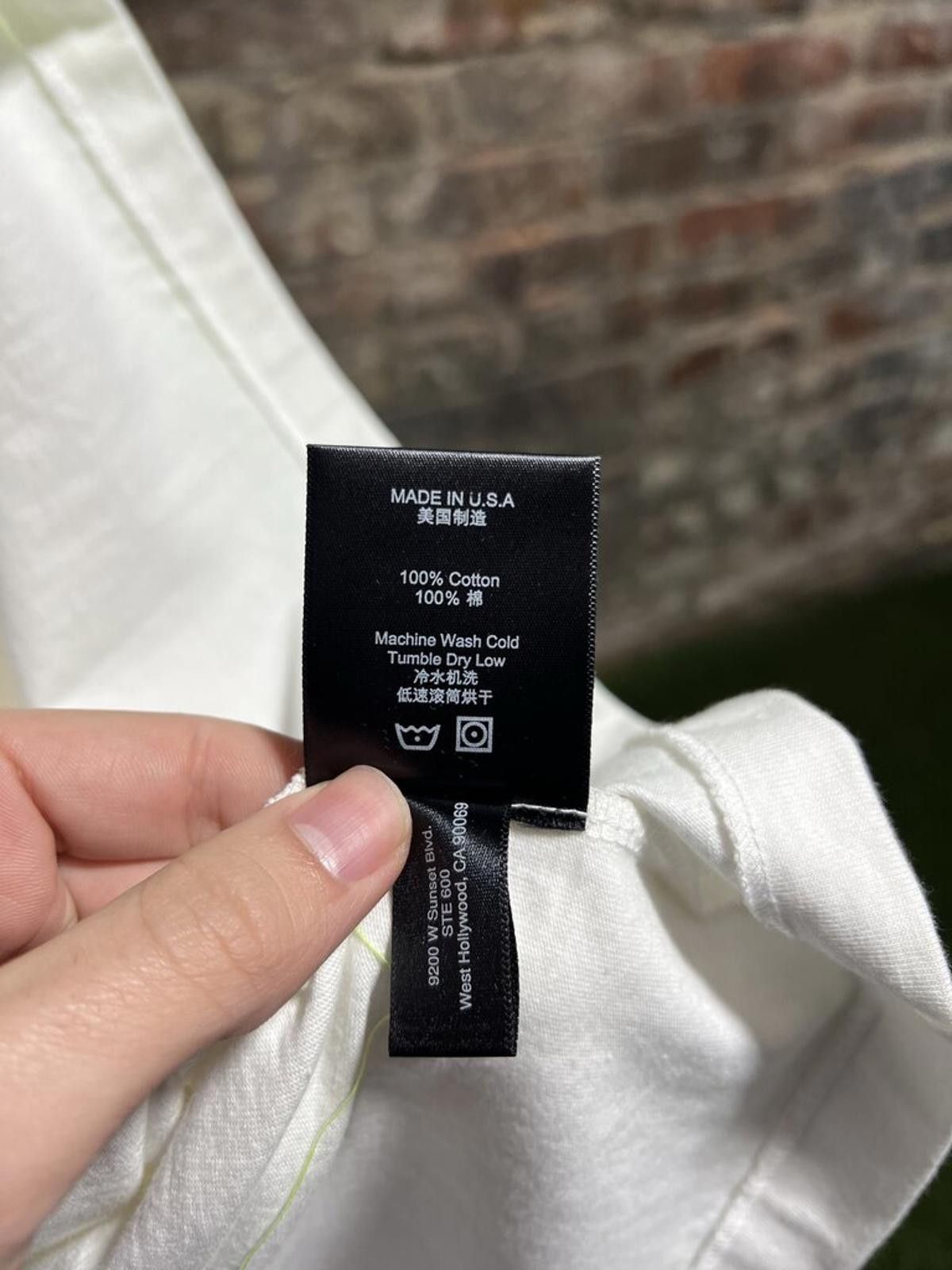 Rhude Rhude Tee White Neon Sz. XXL Size US XXL / EU 58 / 5 - 6 Thumbnail