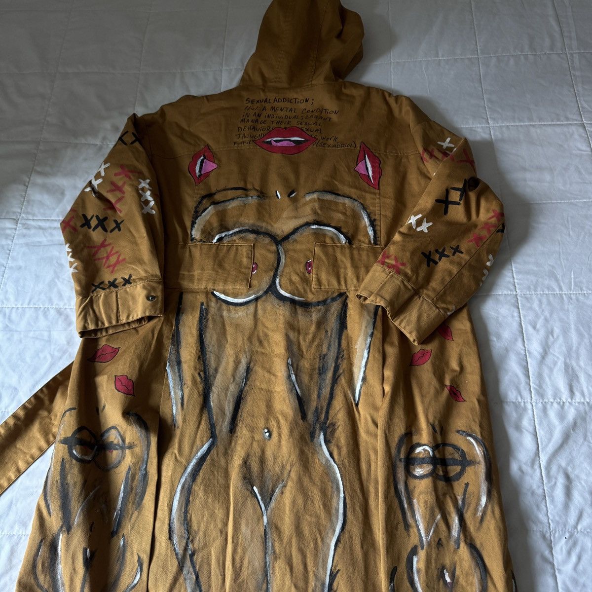 Vintage Vintage Sex Addiction Custom Jacket Size US L / EU 52-54 / 3 - 9 Thumbnail