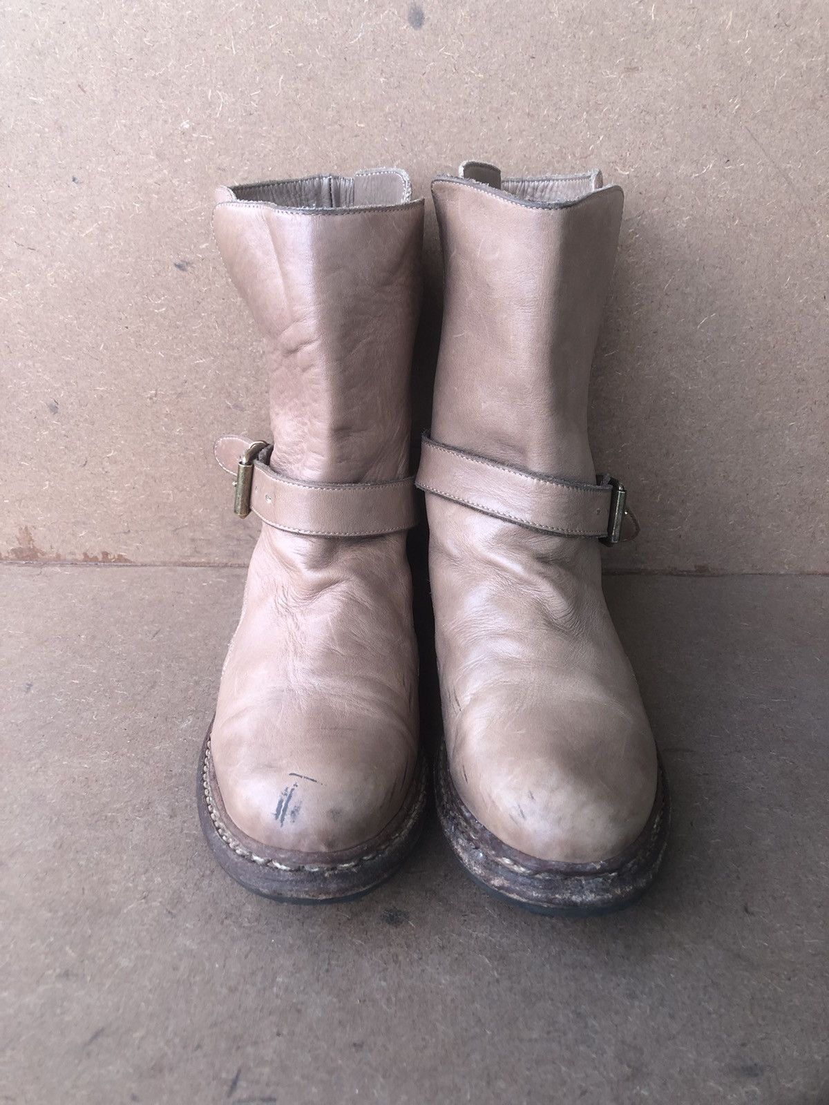 Burberry Burberry Brown Leather Boot Size 38 Size US 8 / IT 38 - 2 Thumbnail