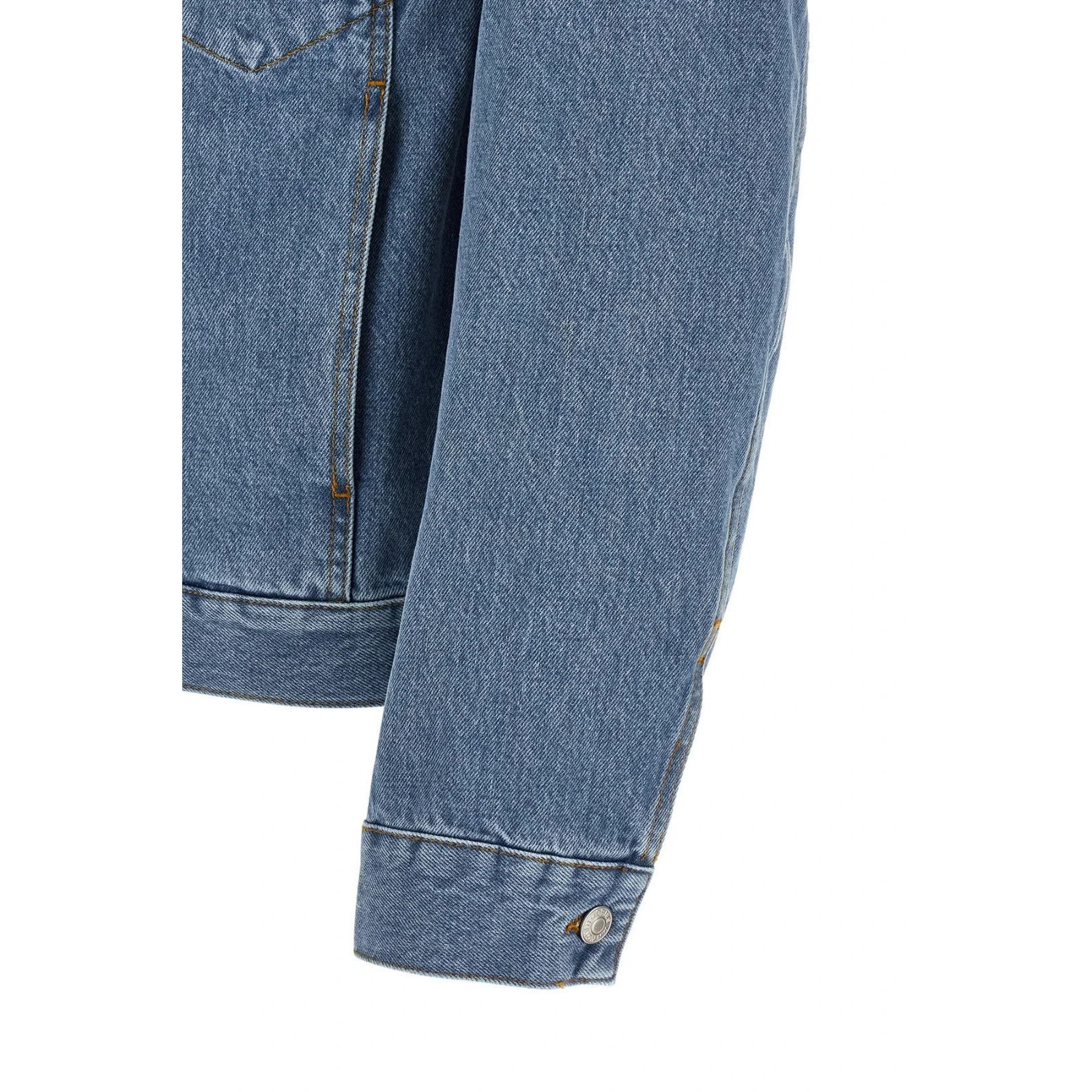 Dries Van Noten DRIES VAN NOTEN Vuskin Den Blue Denim Jacket New & Authentic Size US L / EU 52-54 / 3 - 4 Thumbnail