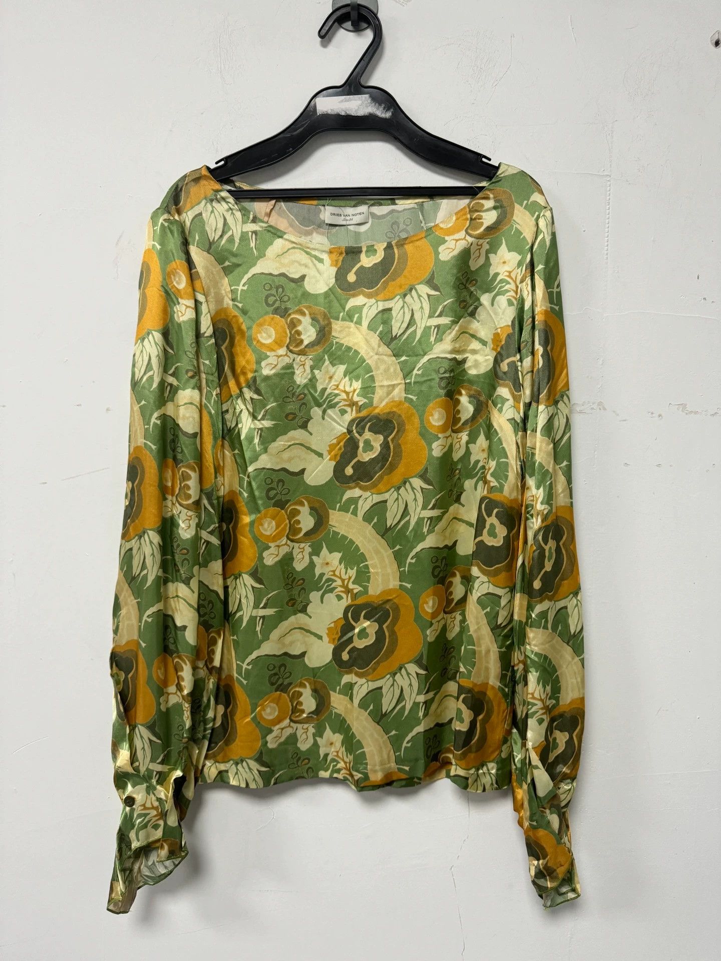 Dries Van Noten Dries Van Noten Women's Printed Shirt Size XXS / US 00 / IT 34 - 1 Thumbnail