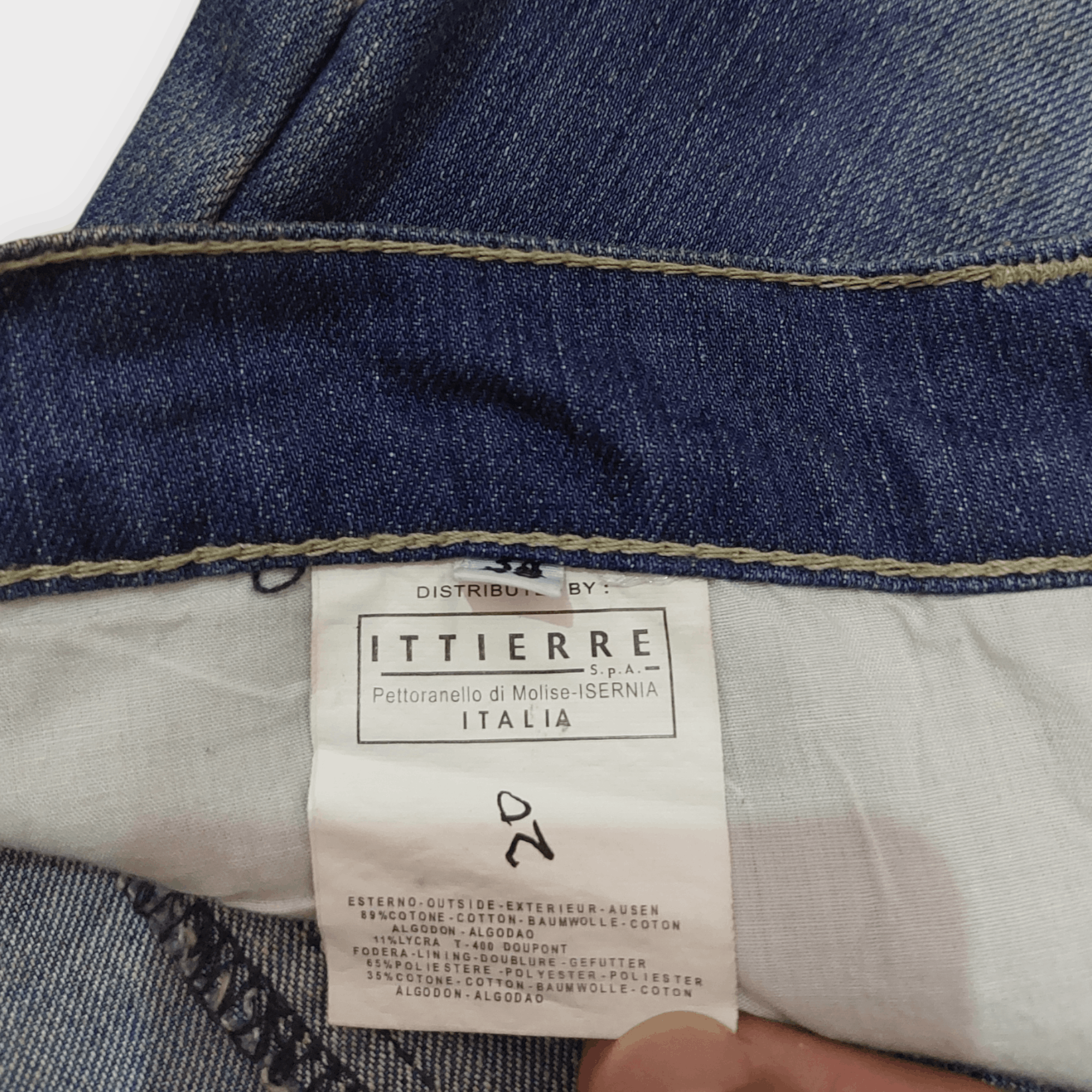 Dolce & Gabbana Dolce & Gabbana Love Logo Pocket Jeans Size 34" / US 12 / IT 48 - 12 Thumbnail