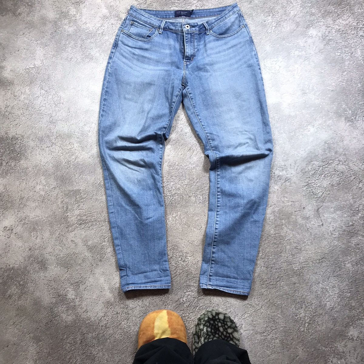 Vintage Vintage 90s Levis Distressed Baggy Jeans Grunge Thrashed 32 Size US 32 / EU 48 - 3 Thumbnail