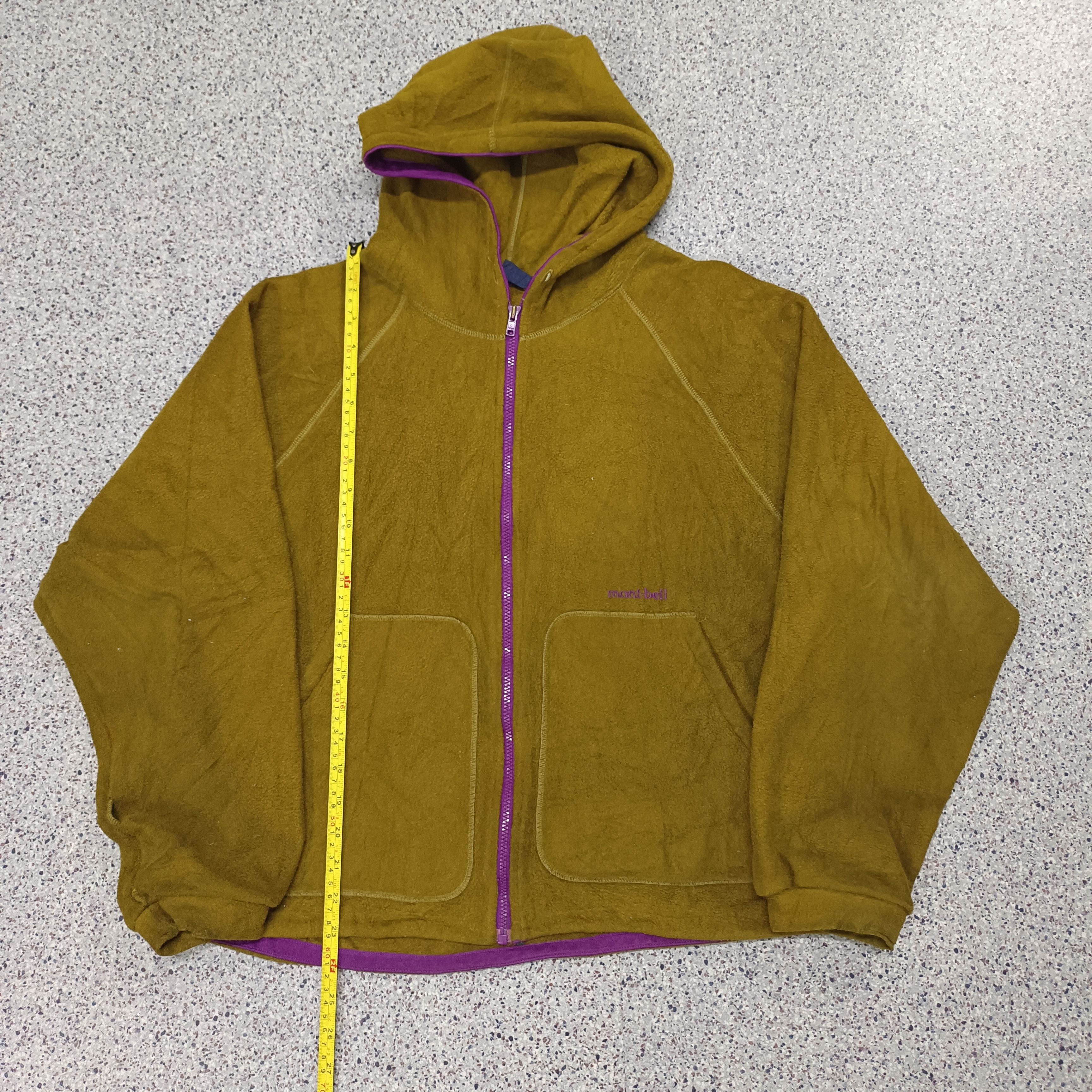 Montbell × Vintage Montbell wool jacket hoodie vintage Size M / US 6-8 / IT 42-44 - 1 Thumbnail