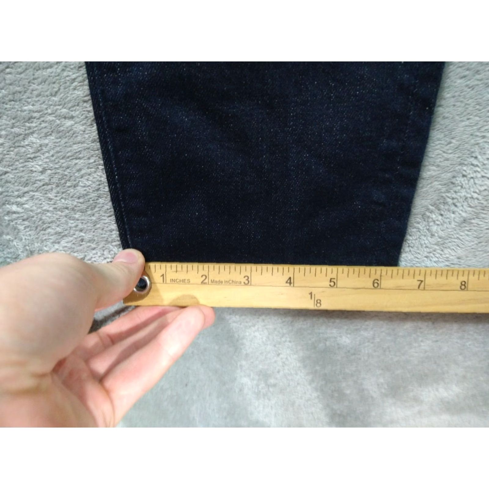 7 For All Mankind 7 For All Mankind Jeans Mens Paxtyn Skinny Mid Rise Stretch 33 x 31 Blue Denim Size US 33 - 6 Thumbnail