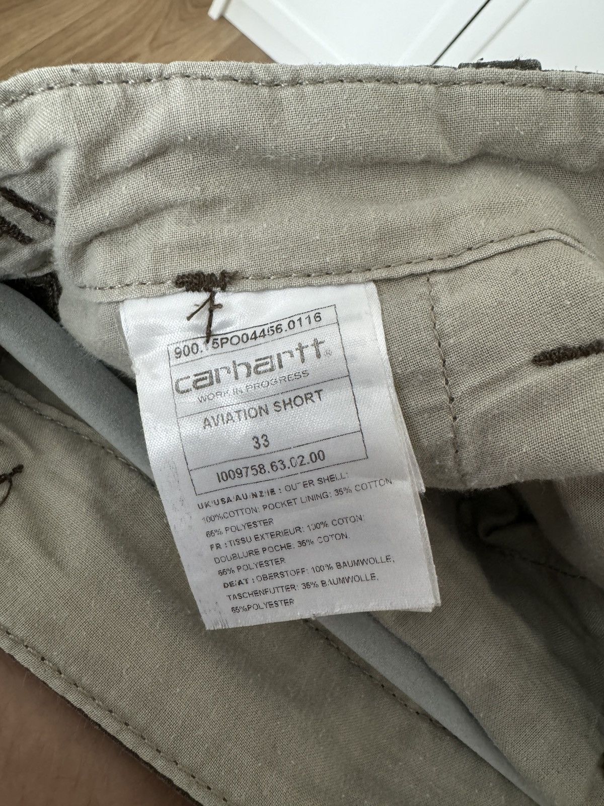 Carhartt Carhartt Aviation Bermuda cargo shorts Size US 33 - 5 Thumbnail