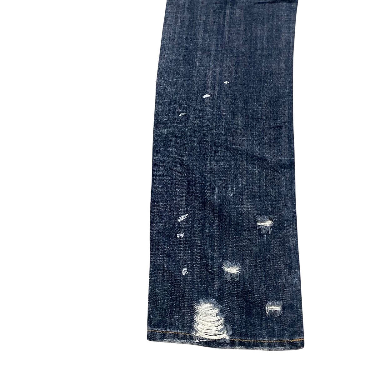 Japanese Brand MIDAS Hole Distressed Denim Jeans Studded Size US 29 - 15 Thumbnail