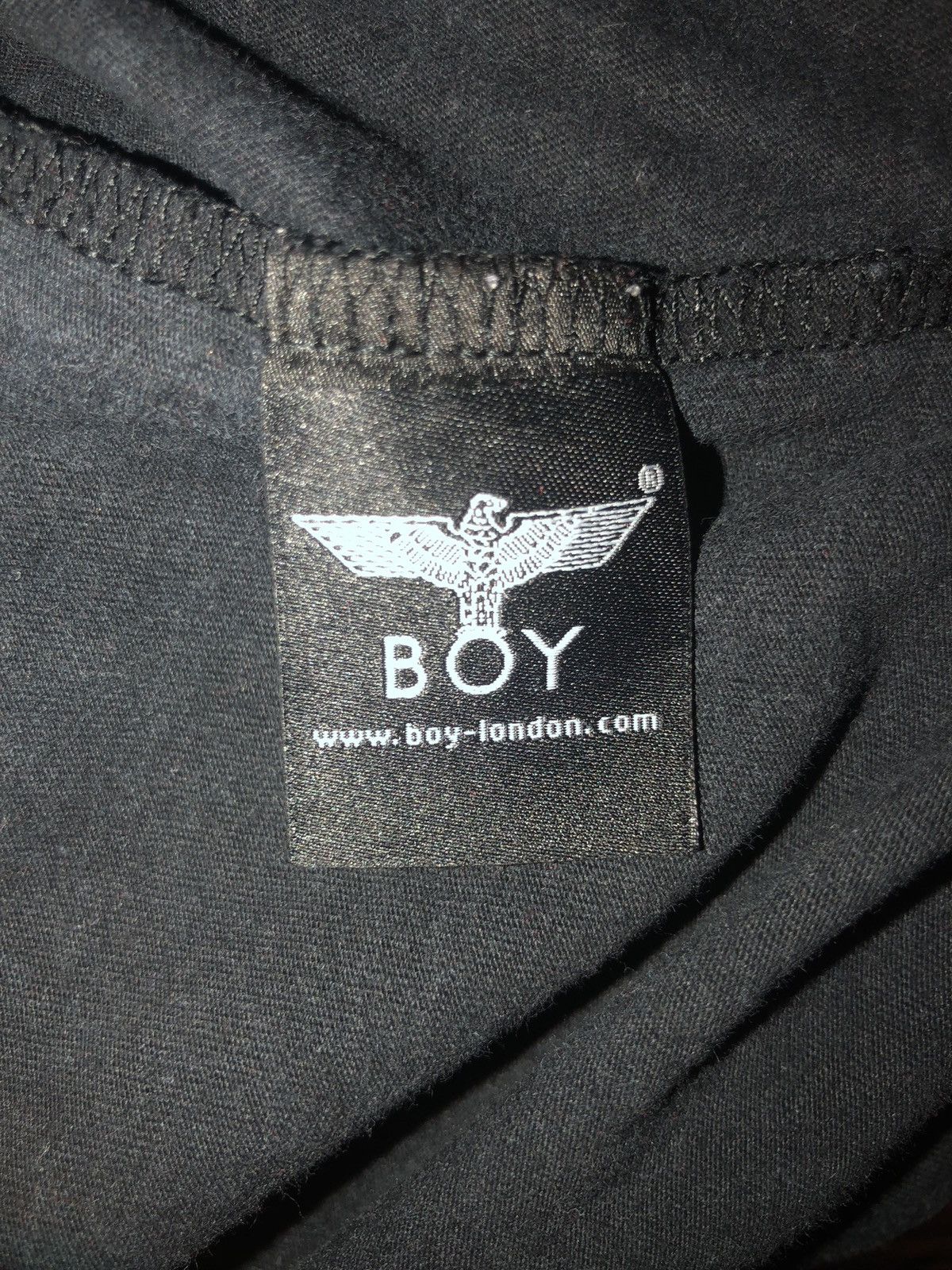 Boy London BOY London - T-Shirt - Black - Medium - Very Good Condition Size M / US 6-8 / IT 42-44 - 9 Thumbnail