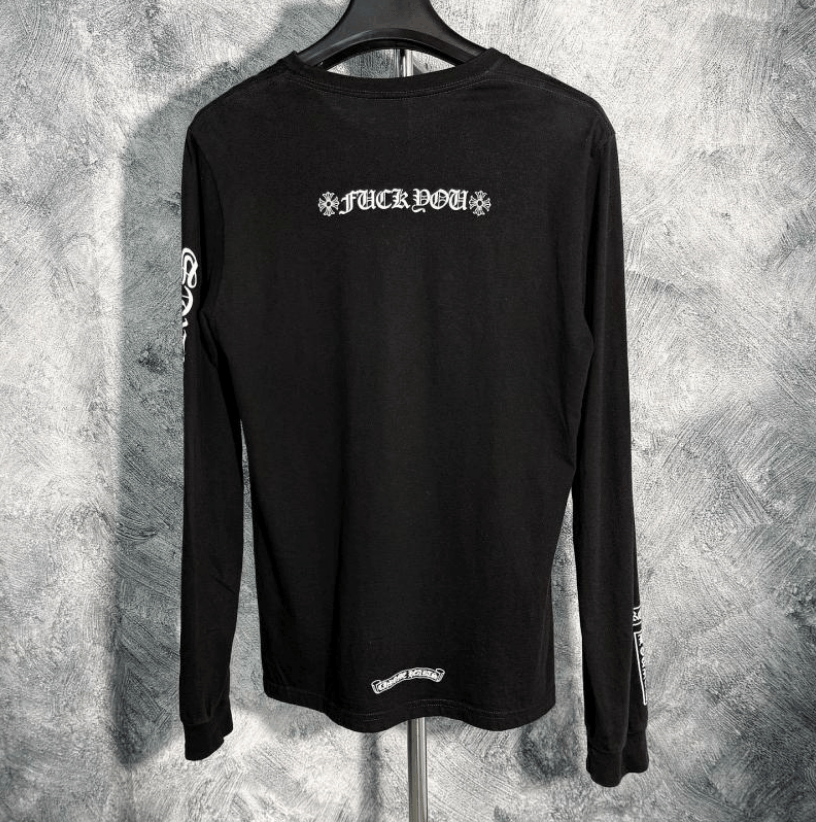 Chrome Hearts Chrome Crew Neck Casual Long Sleeve T-Shirt Size US M / EU 48-50 / 2 - 2 Thumbnail