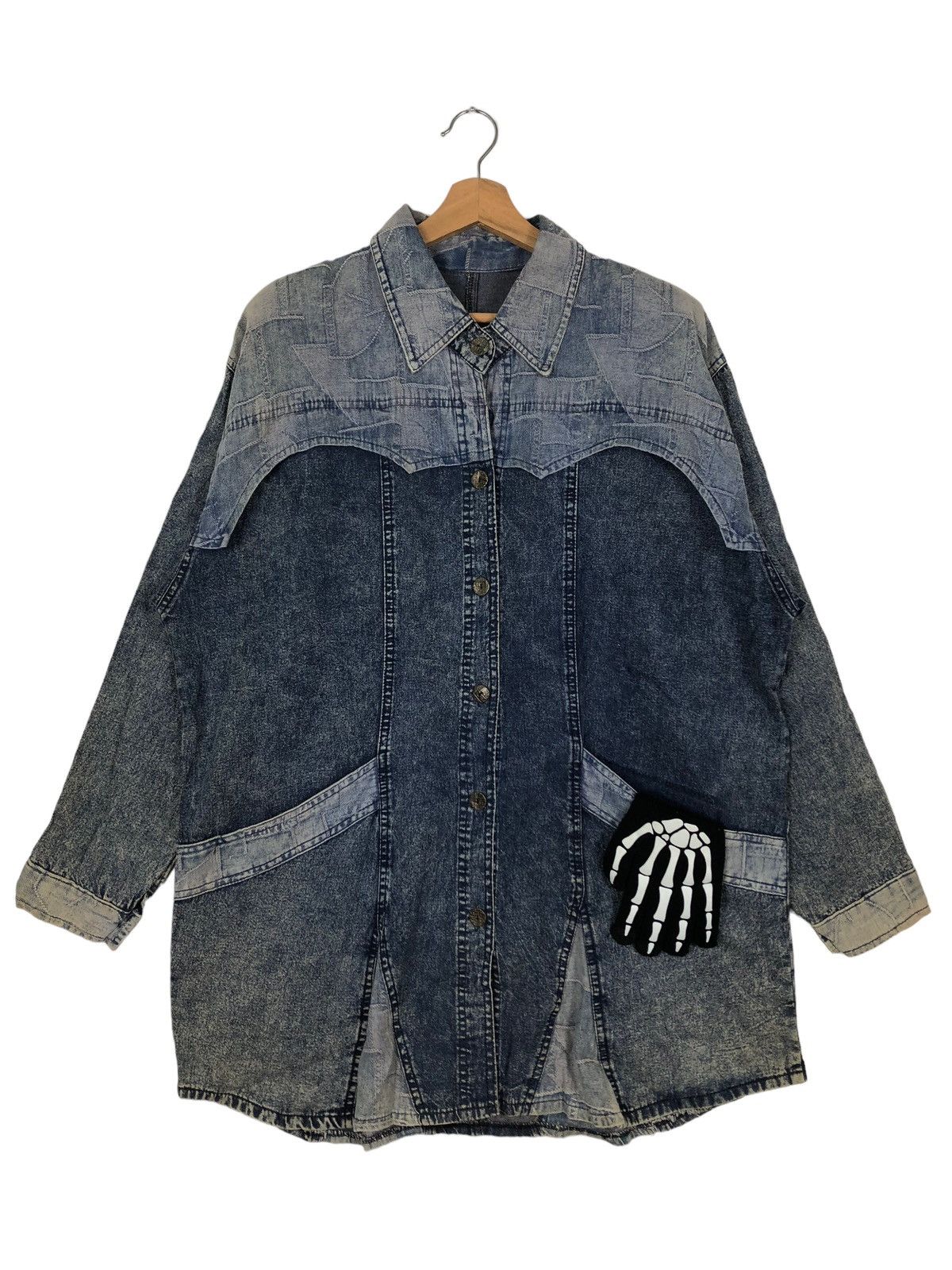 Japanese Brand 🔥90’s Vintage Sisoko Quilted Blue Blue Japan Jacket Size US M / EU 48-50 / 2 - 1 Thumbnail
