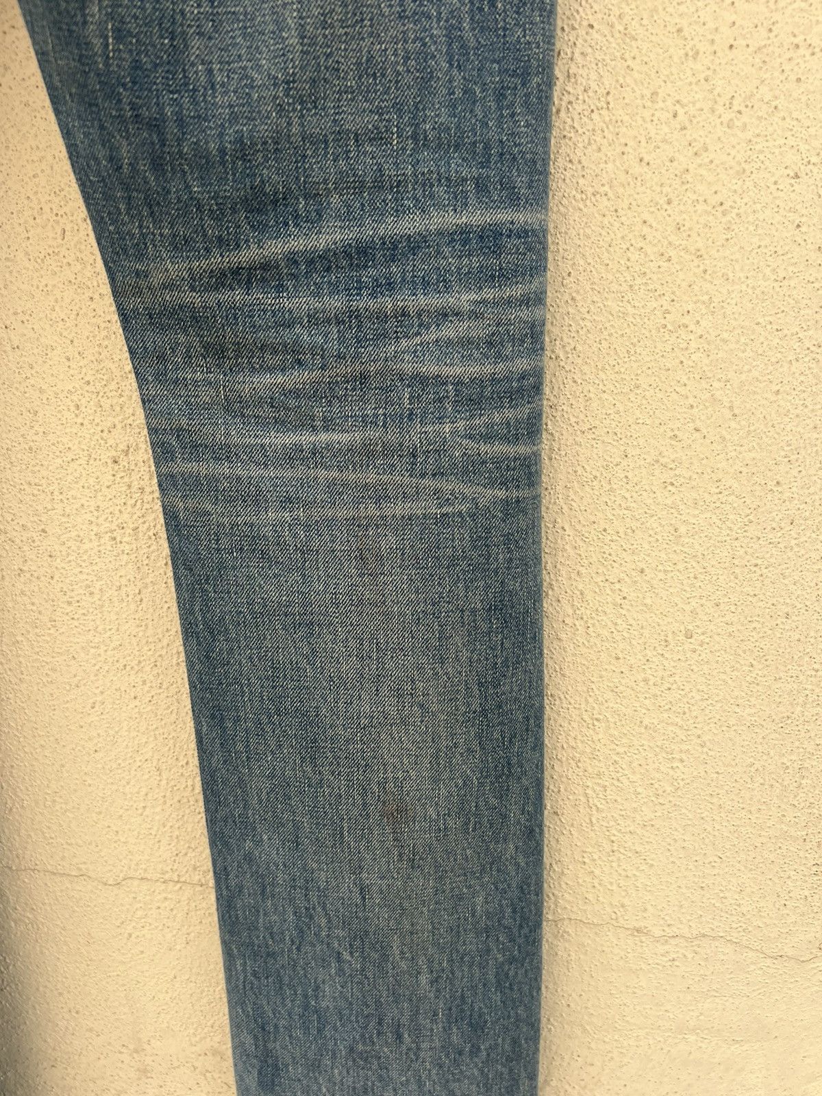 Mr. Olive Mr. Olive Japan Mud Denim Selvedge Distressed Jeans Size US 29 - 21 Thumbnail