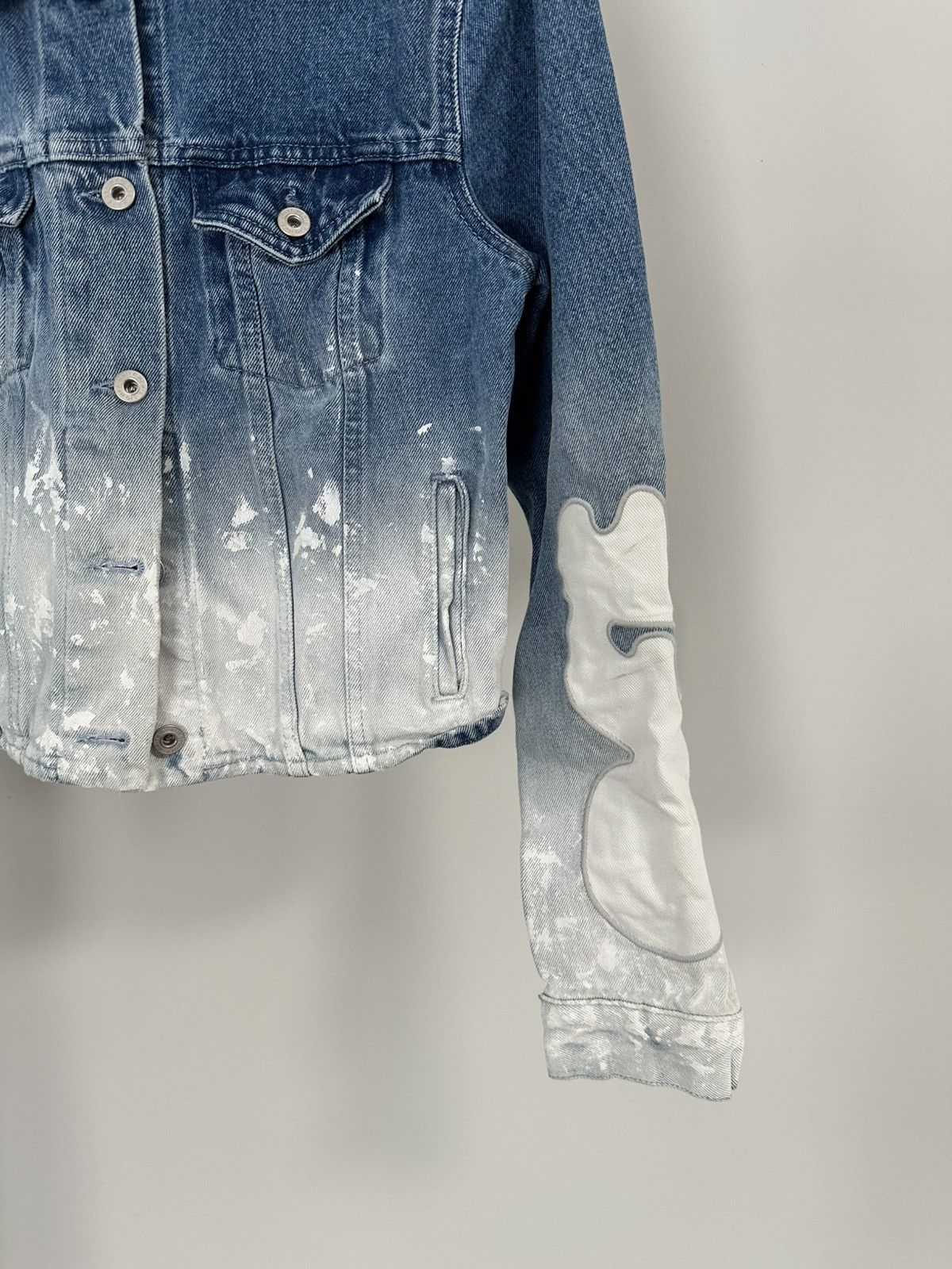 Off-White OFF WHITE DENIM JACKET Rare Size M / US 6-8 / IT 42-44 - 3 Thumbnail