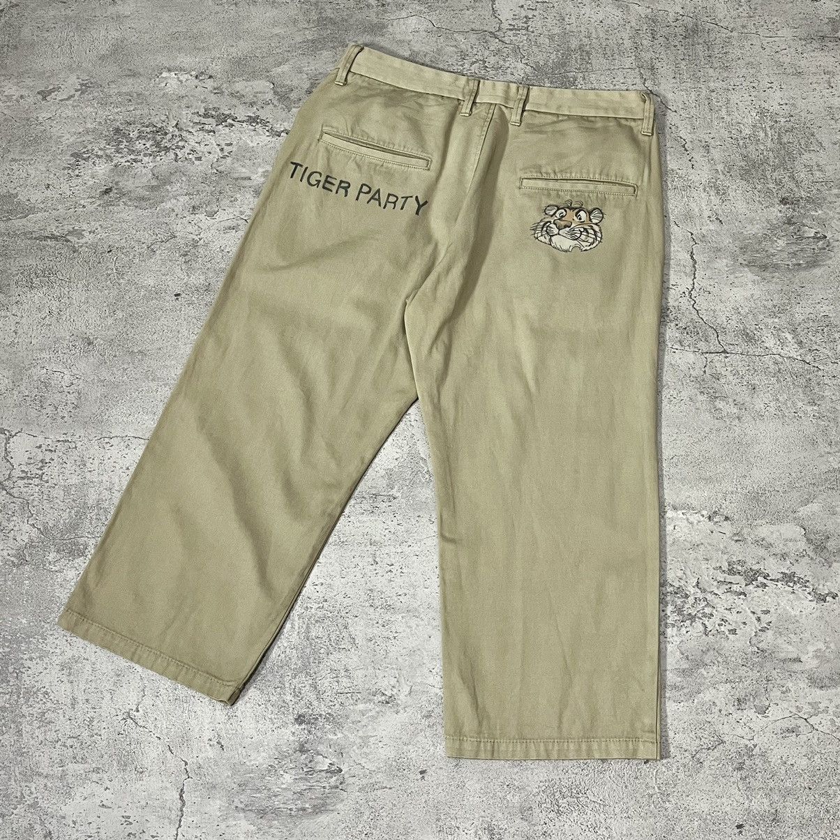 Sasquatchfabrix Sasquatchfabrix 08 SS Tiger Party Chino Ankle Pants Size US 32 / EU 48 - 1 Thumbnail