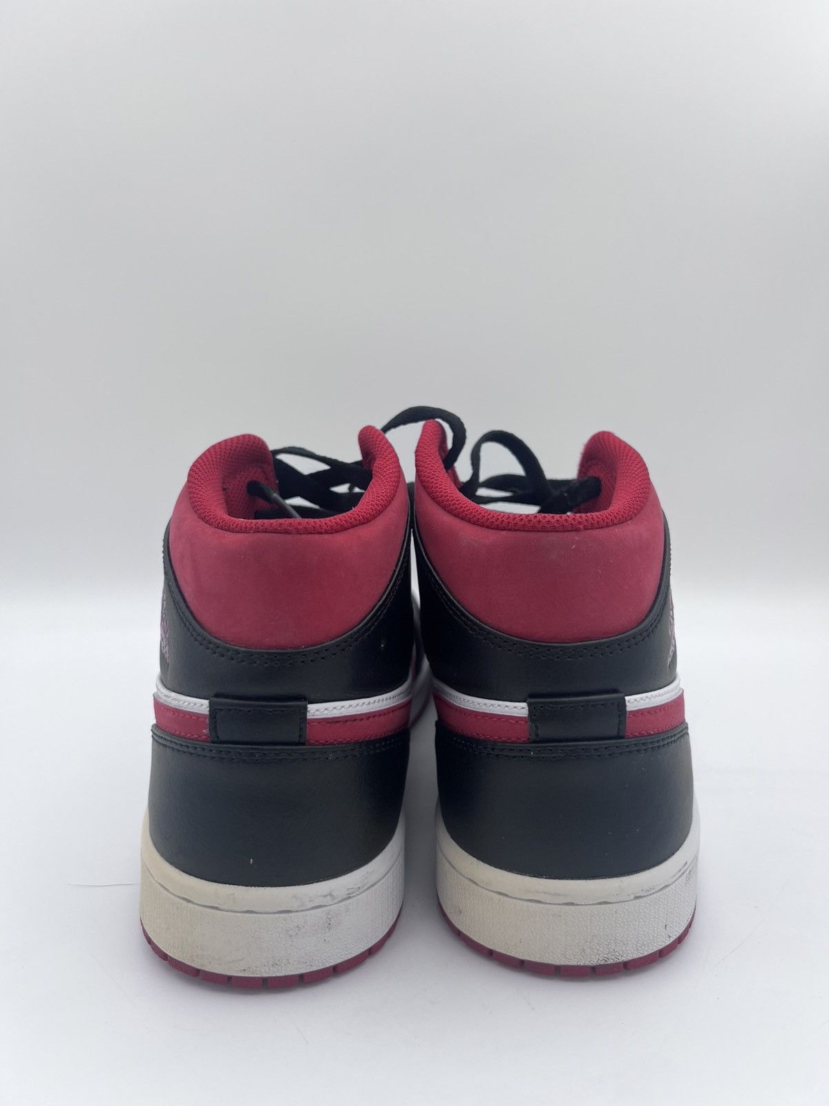 Nike Nike Mens Air Jordan 1 Mid 554724-122 White Basketball 9.5 Size US 9.5 / EU 42-43 - 5 Thumbnail