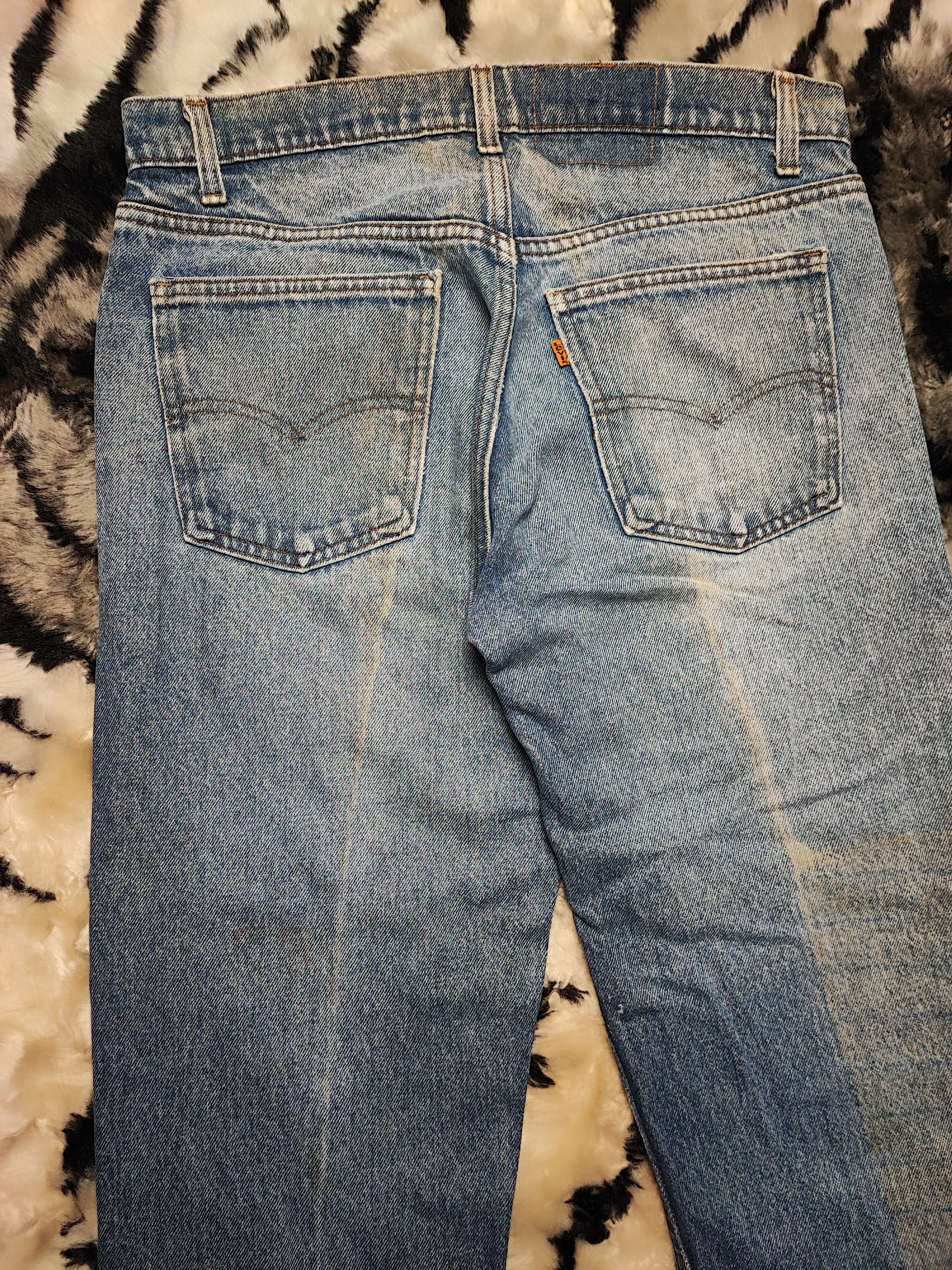 Jean 70s Vintage Levi’s Oren Tag Faded Jeans 32x34 Size US 32 / EU 48 - 14 Thumbnail