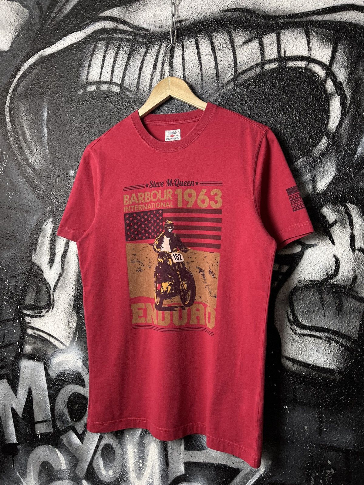 Barbour Barbour International Steeve McQueen 1963 Enduro T-Shirt Size US M / EU 48-50 / 2 - 1 Thumbnail