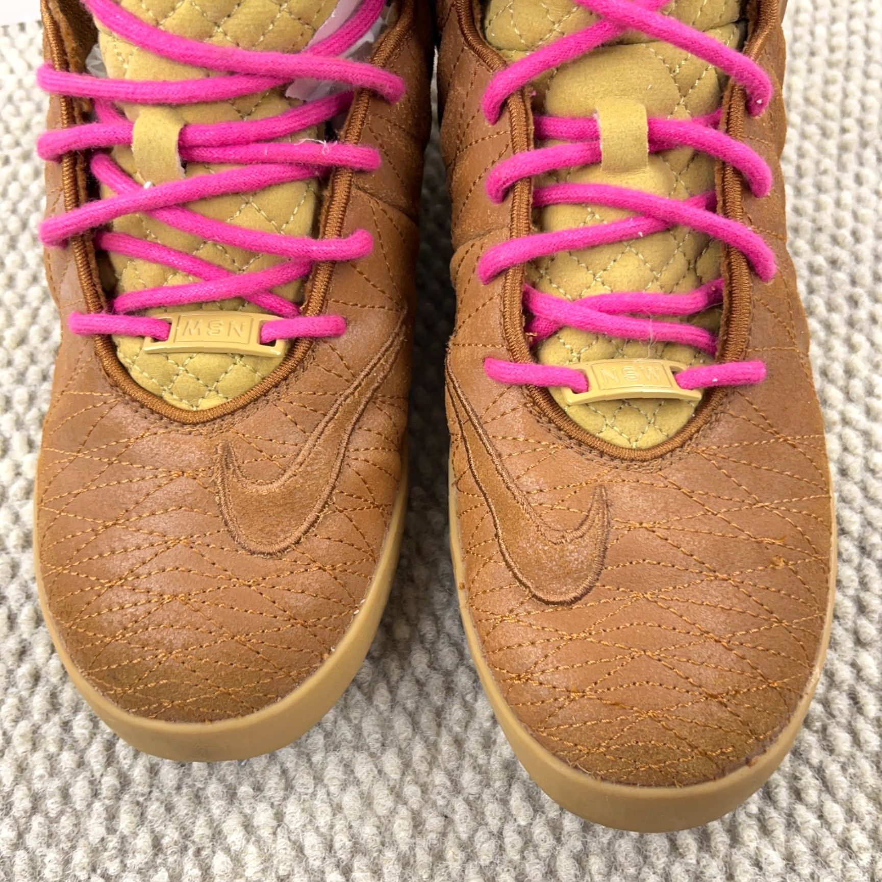 Nike Nike LeBron Xi NSW Lifestyle Hazelnut 616766-200 High Top Sneakers Size 7 Size US L / EU 52-54 / 3 - 7 Thumbnail