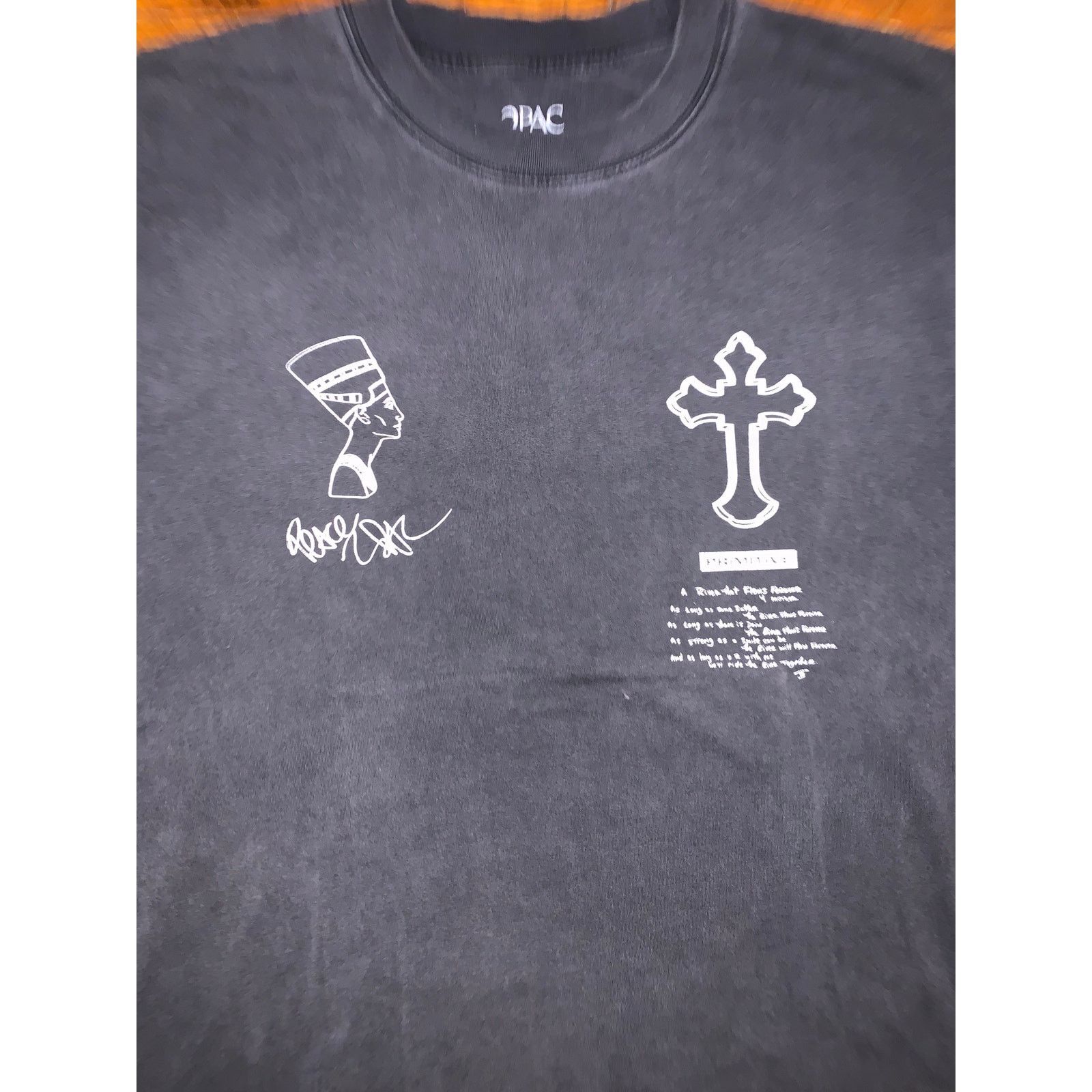 Other × Primitive × Rap Tees Tupac Shakur Primitive Rap T Shirt Medium Black 2Pac Graphic Size US M / EU 48-50 / 2 - 2 Thumbnail