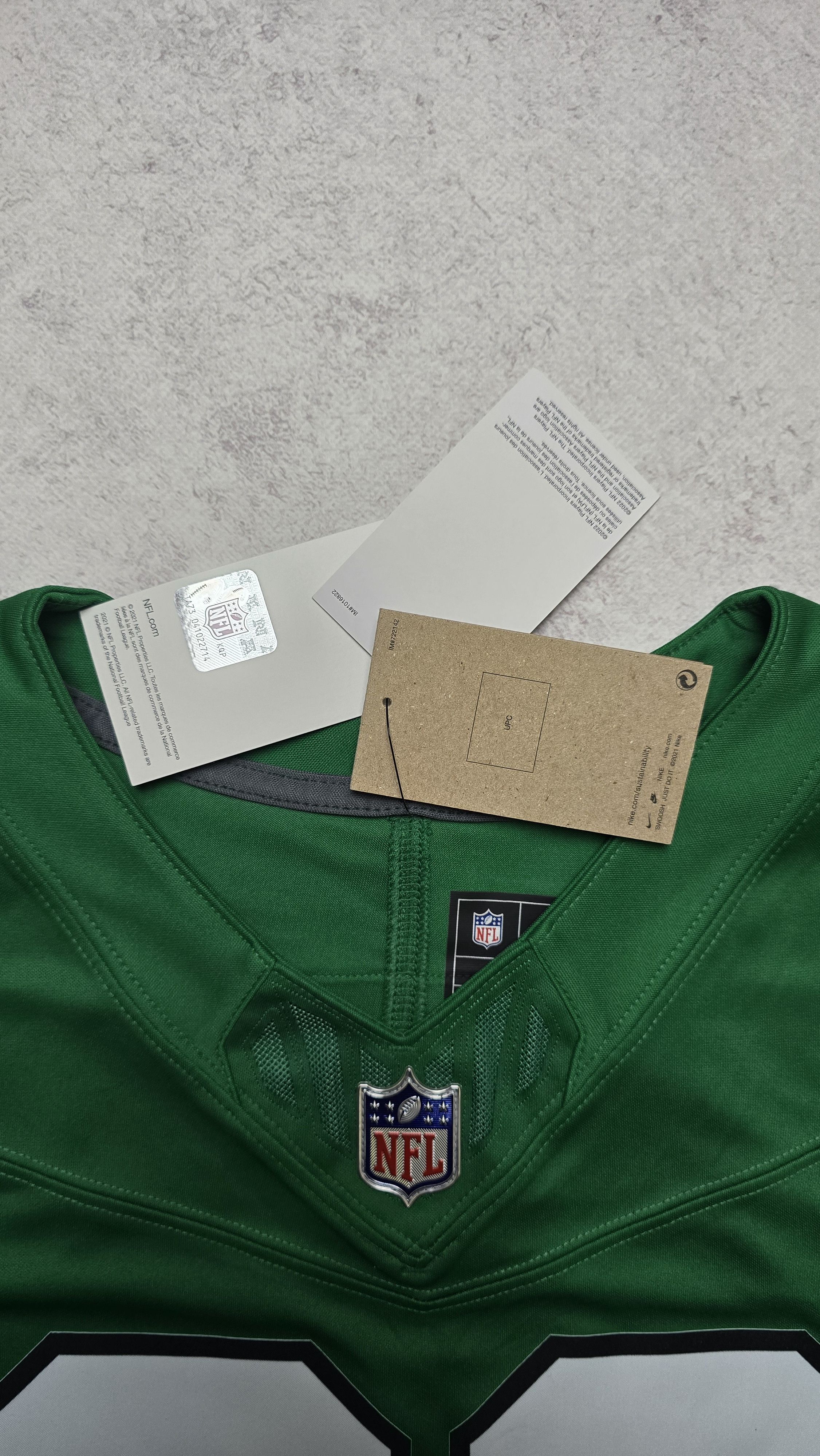 Nike Jason Kelce Philadelphia Eagles FUSE Limited Jersey Kelly Size US XL / EU 56 / 4 - 17 Thumbnail