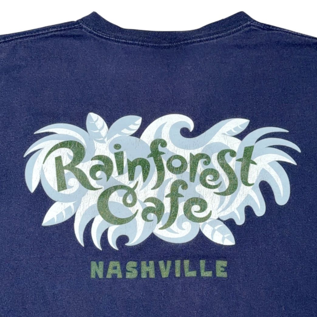 Vintage VINTAGE Rainforest Cafe Shirt XL Blue Cotton USA 90s Rainforest Cafe Shirt Mens XL Size US XL / EU 56 / 4 - 5 Thumbnail