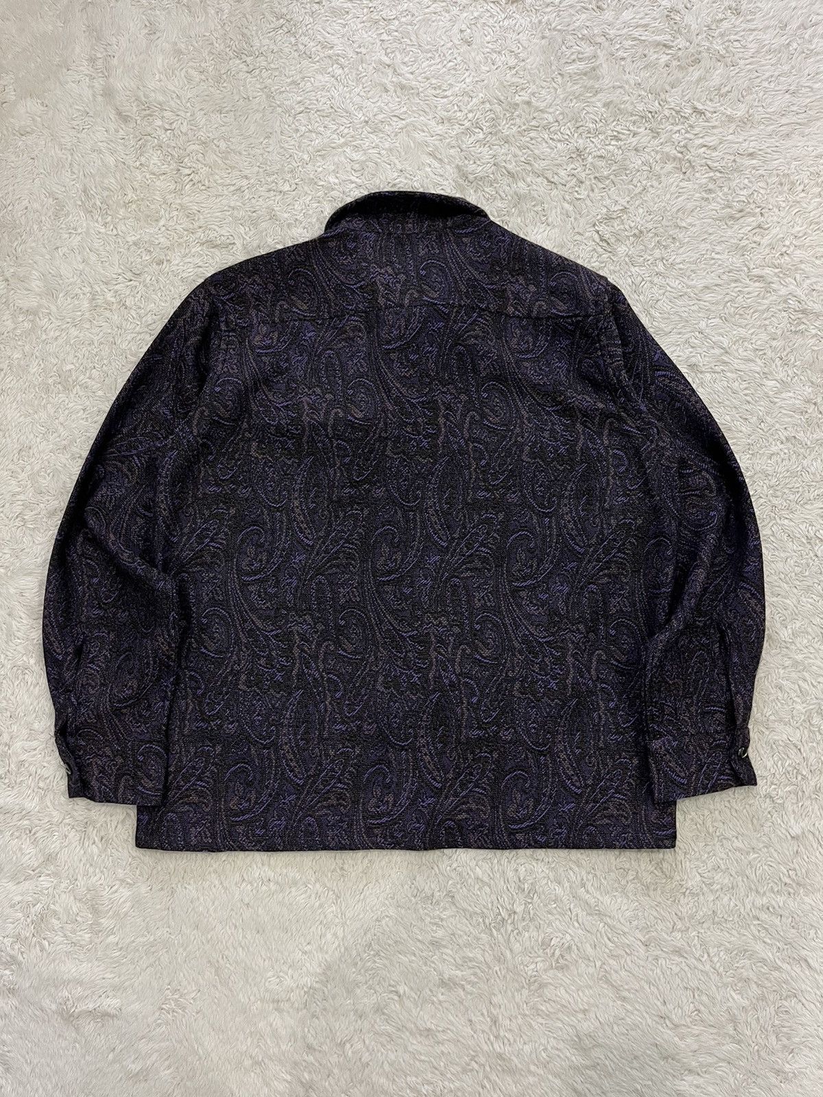 Needles needles classic shirt wool paisley JQ Size US M / EU 48-50 / 2 - 11 Thumbnail
