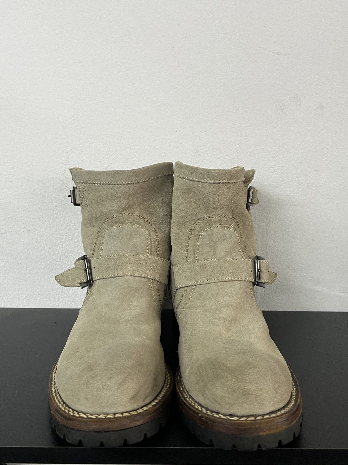 Dirk Bikkembergs Archive Japan Jackrose Suede Leather Engineer Boots Size US 9 / EU 42 - 15 Thumbnail