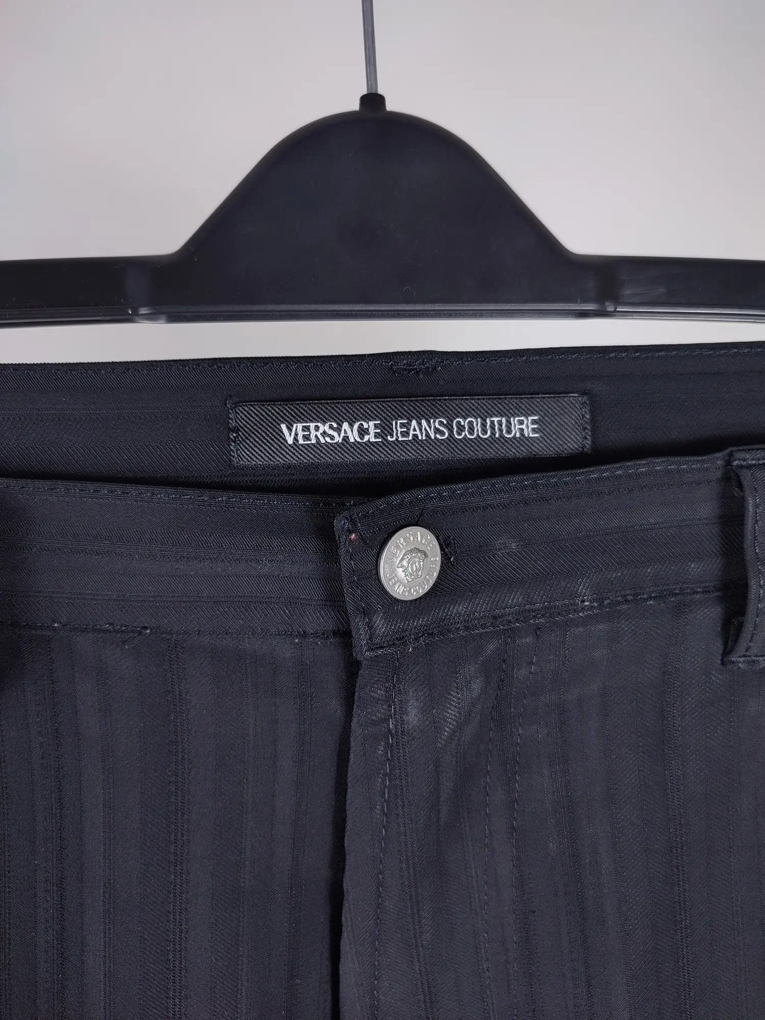 Versace Versace Vintage Striped Stretchy Trousers Pants Size US 36 / EU 52 - 8 Thumbnail