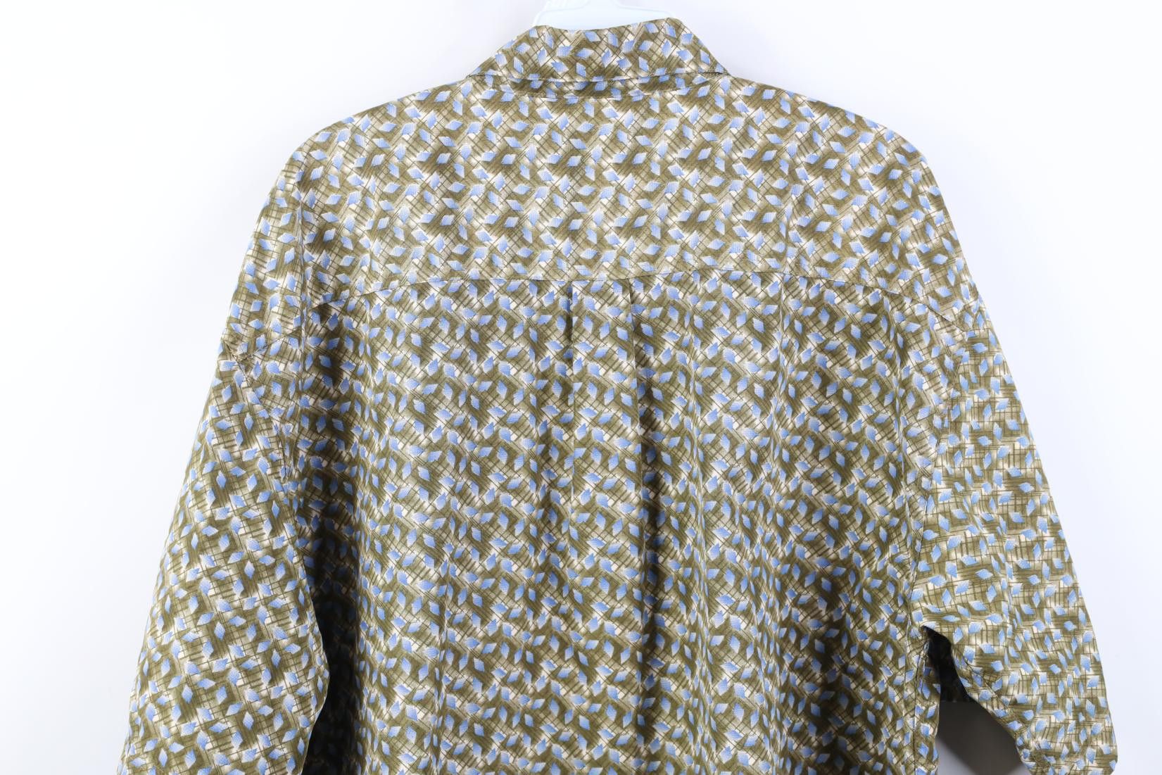 Vintage Vintage 90s Streetwear Short Sleeve Collared Button Shirt Size US L / EU 52-54 / 3 - 8 Thumbnail