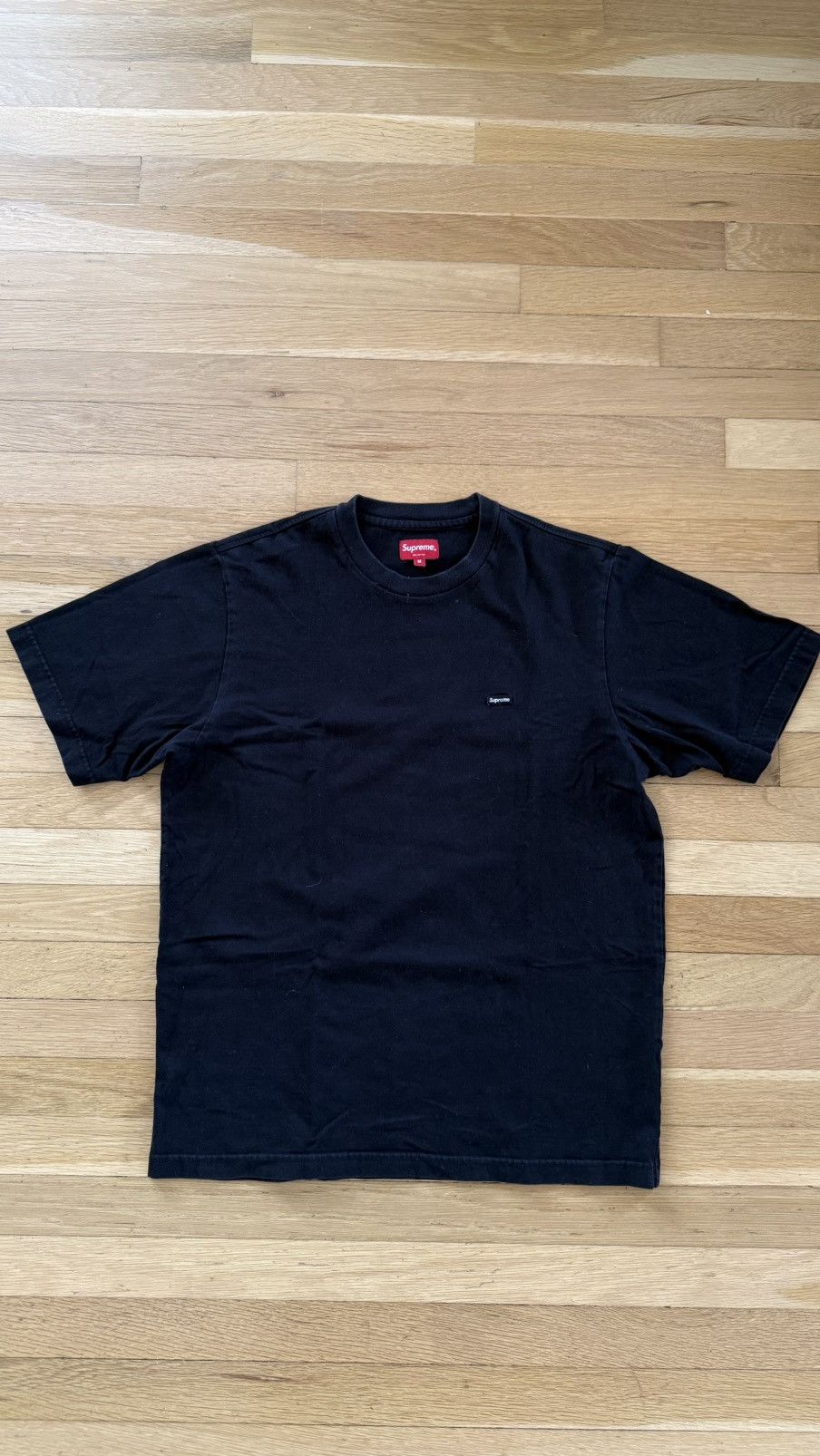 Supreme Supreme Small Box Logo Tee Medium Black Size US M / EU 48-50 / 2 - 1 Thumbnail
