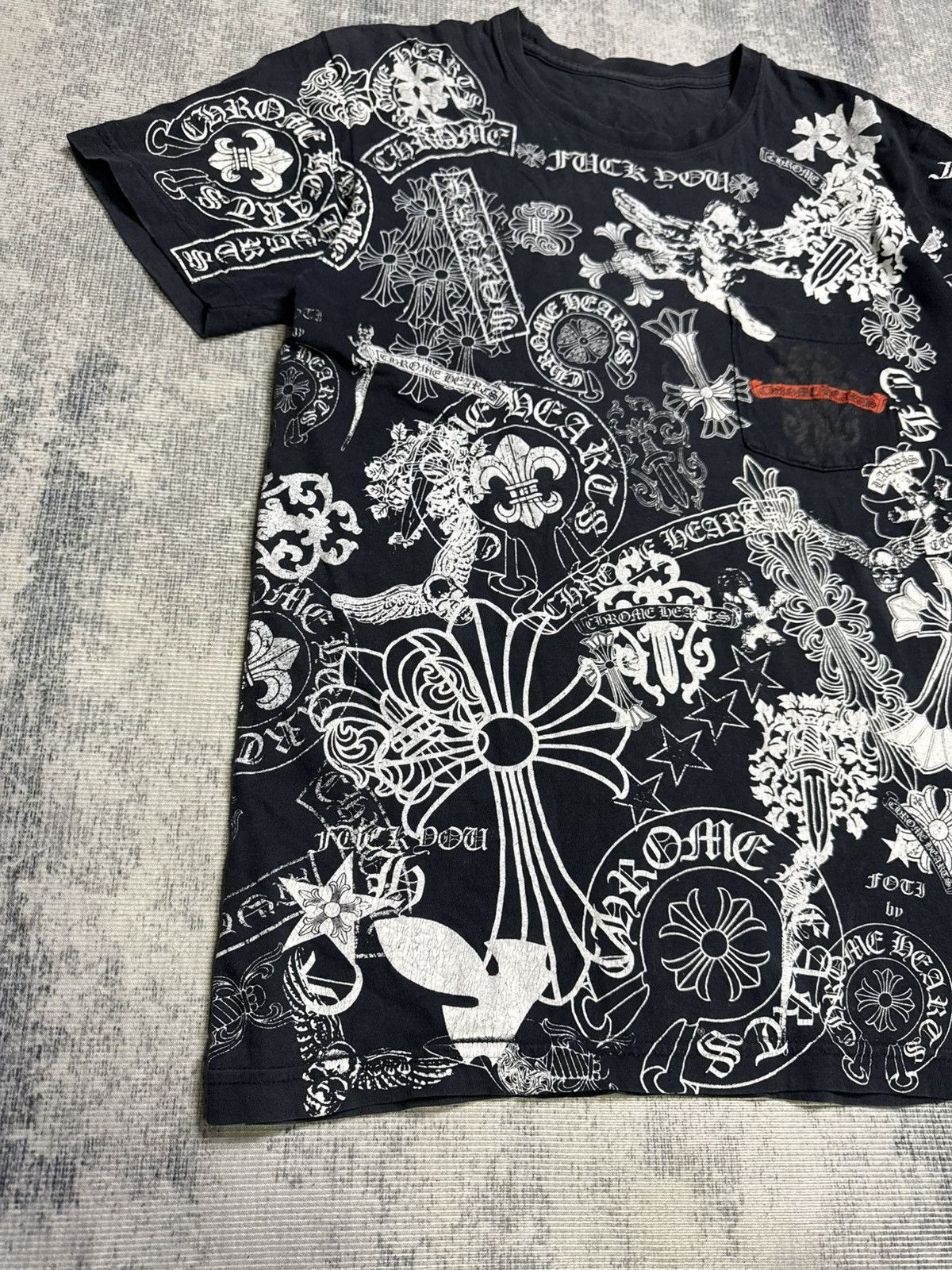 Chrome Hearts RARE! All over print Chrome Hearts Size US M / EU 48-50 / 2 - 7 Thumbnail