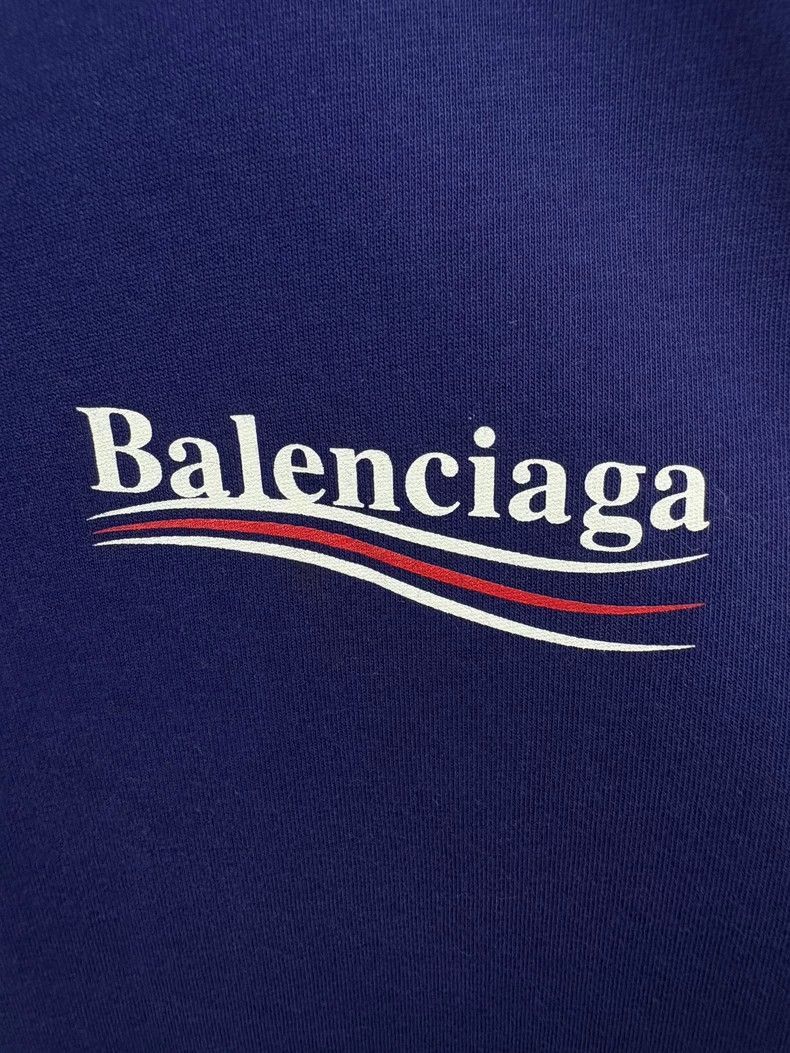 Balenciaga Balenciaga Blue Short Sleeve TShirt-2505 Size US S / EU 44-46 / 1 - 3 Thumbnail