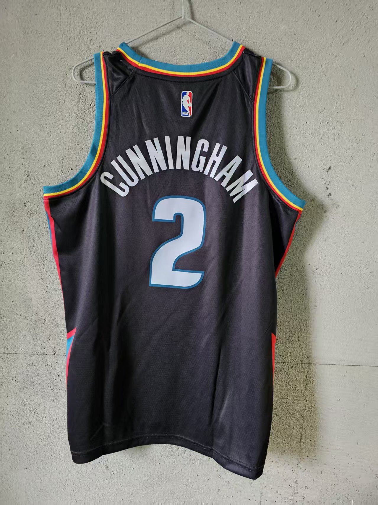 NBA Detroit Pistons #2 Cade Cunningham Jersey Size US XL / EU 56 / 4 - 2 Thumbnail