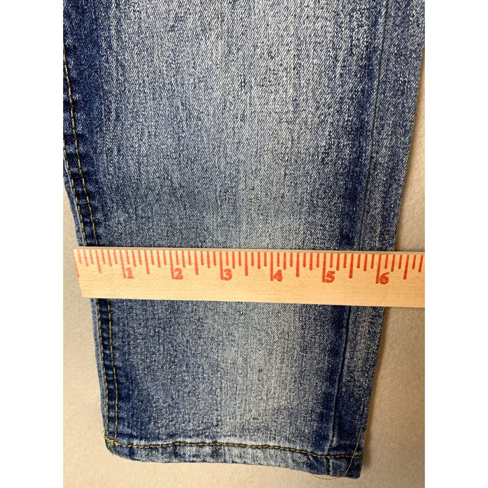Southpole Southpole Jeans Mens 30x32 Blue Distressed Skinny Denim Hip Hop Grunge Y2K Size US 30 / EU 46 - 7 Thumbnail