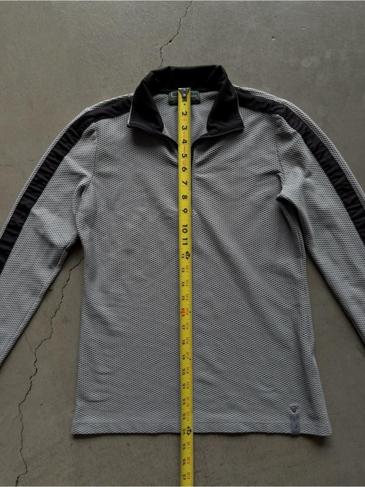 Other Lauren Active / Athletic Quarter Zip Pullover / Gray Black Size M / US 6-8 / IT 42-44 - 5 Thumbnail