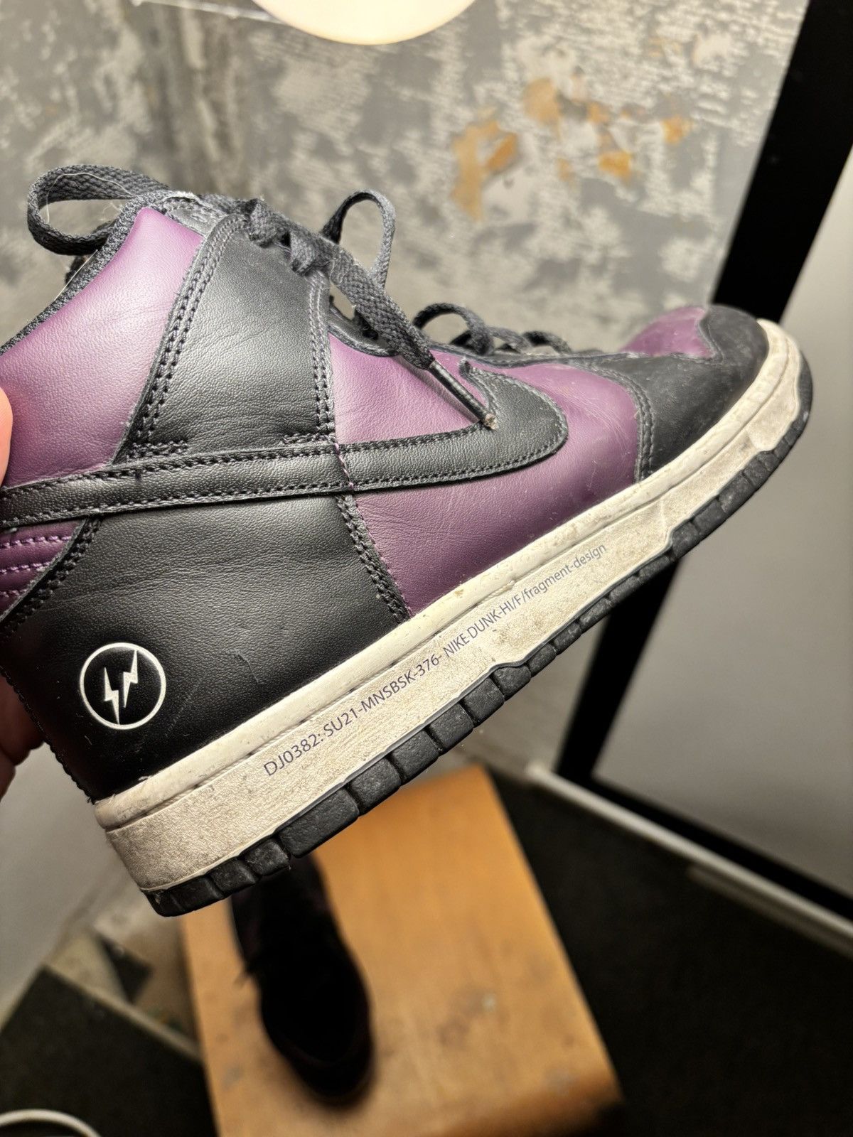 Fragment Design × Nike Fragment X Nike dunk Size US 8 / EU 41 - 6 Thumbnail
