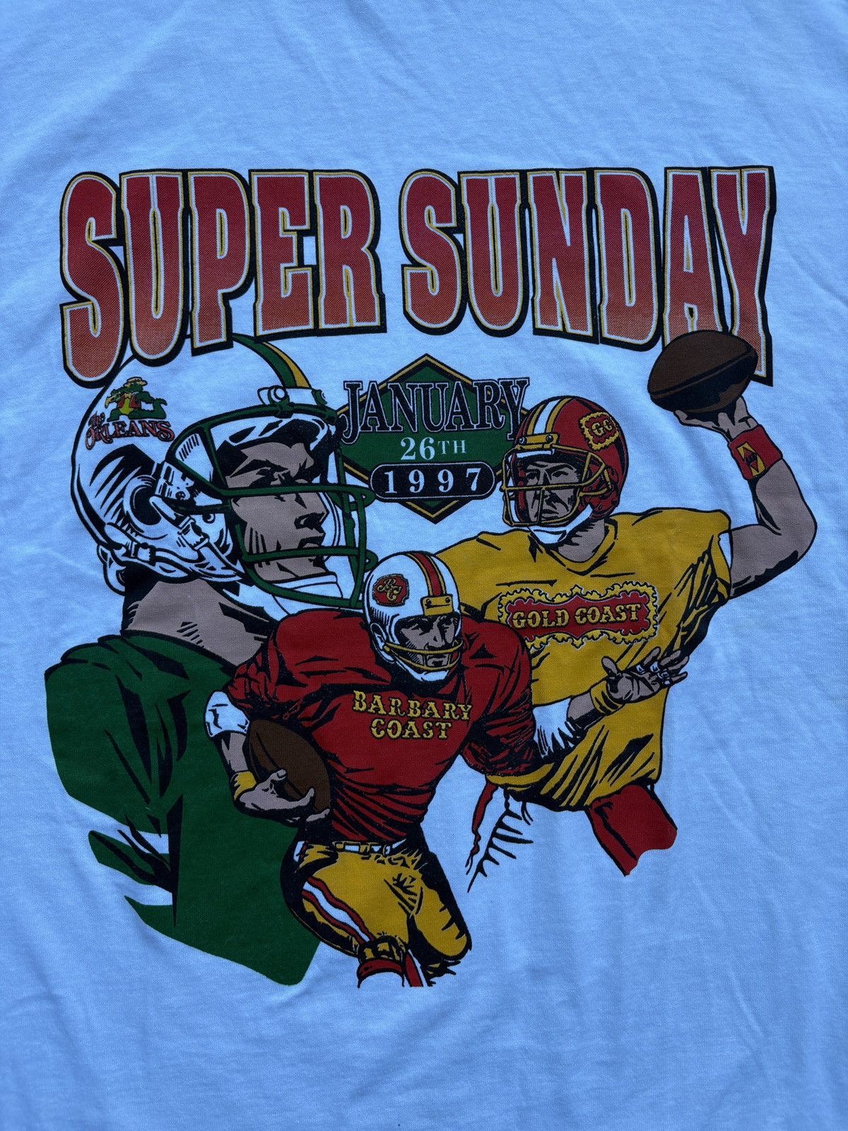 NFL Vintage 1997 Tultex NFL “Super Bowl XXXI” T-Shirt Size XL Size US XL / EU 56 / 4 - 4 Thumbnail