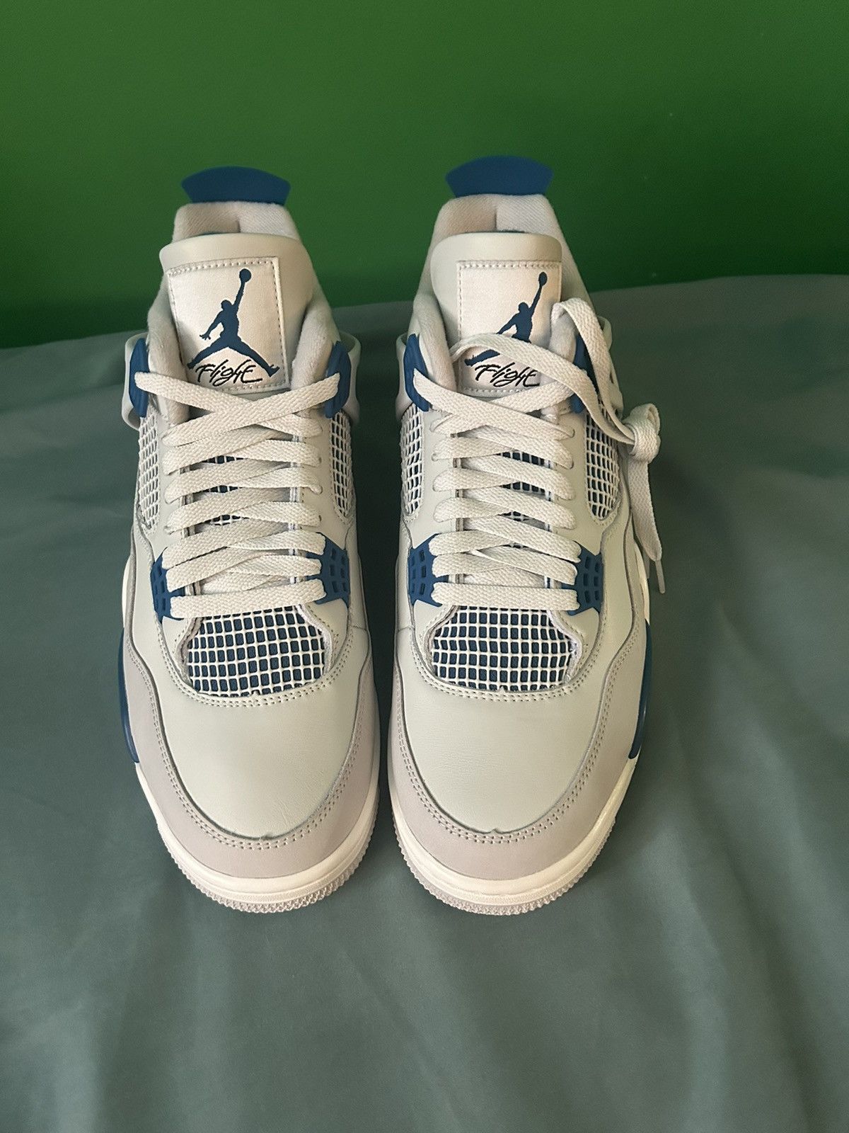 Jordan Brand Nike Air Jordan 4 Military Blue 2024 Size US 10.5 / EU 43-44 - 4 Thumbnail