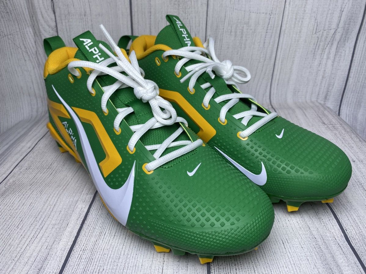 Jordan Brand × Nike Oregon Ducks Nike Alpha Menace Football Cleat Men 12.5W PE Size US 12.5 / EU 45-46 - 5 Thumbnail