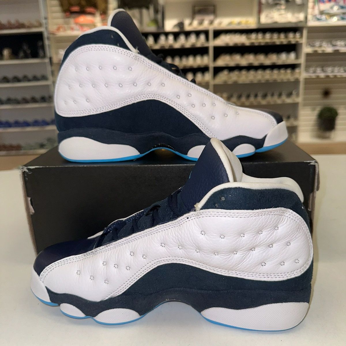 Jordan Brand Size 6.5Y (8W) - Air Jordan Air Jordan 13 Retro 'Obsidian' Size US 8 / IT 38 - 2 Thumbnail